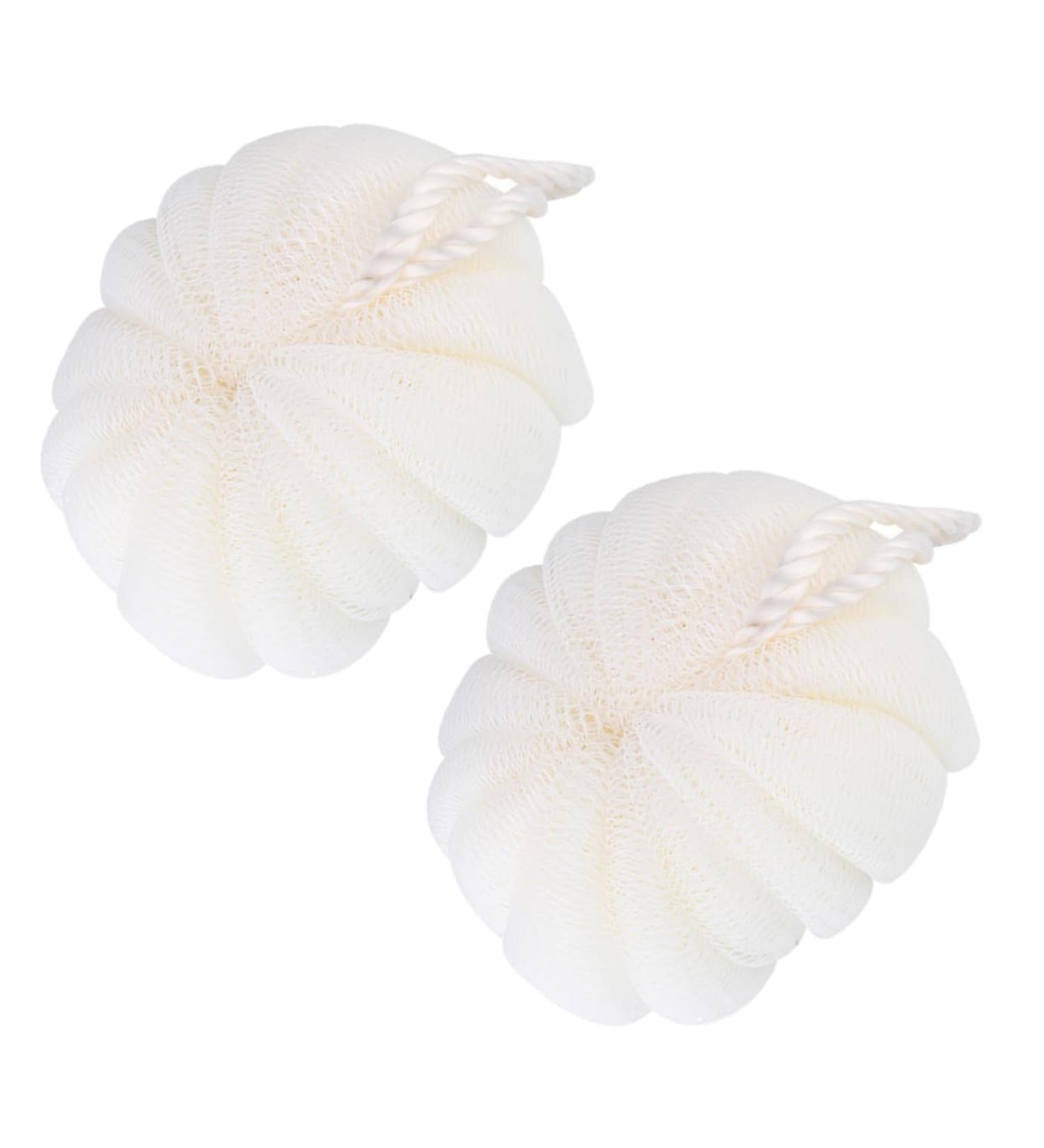 FRCOLOR 6 Pcs Large Bath Ball Shower Scrubber - Mesh Bubble Ball & Body Scrubber for Spa Experience - Ideal for Relaxing Bathing & Exfoliation - Buy Online on GoSupps.com