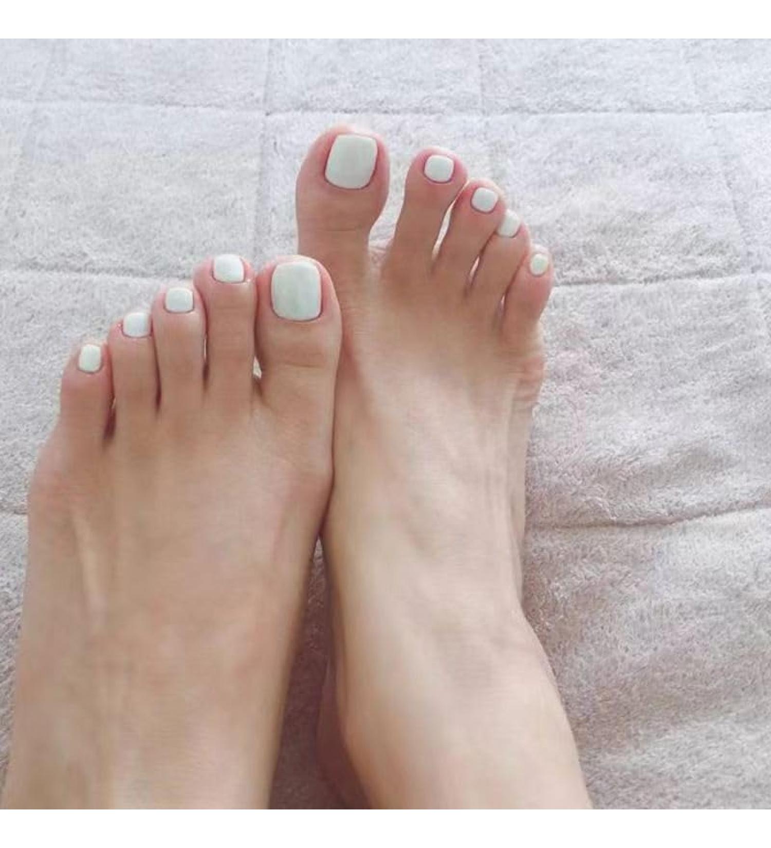 Decorative Nail Patch White toenail Patch toenail Patch Wearing Nail Patch Fake Nails Patch is White. - Buy Online on GoSupps.com
