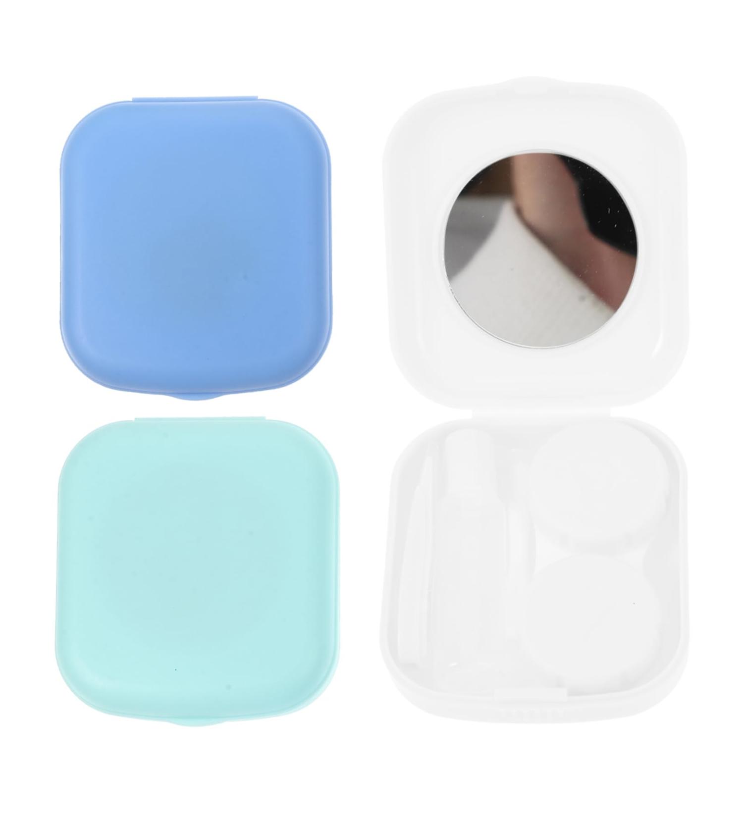 Gleavi Contact Lens Case - Travel-Friendly Organizer for Colored Contact Lenses | Durable Frosted PP Container | Compact & Stylish Contact Lens Box - Buy Online on GoSupps.com