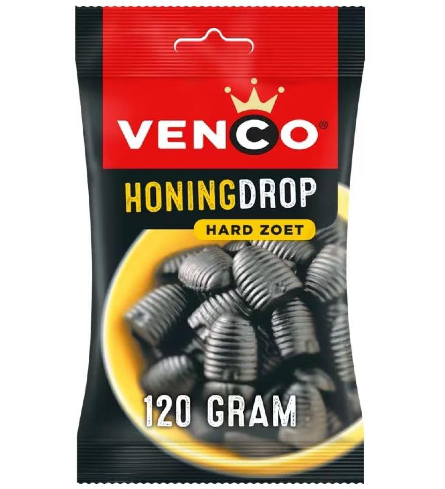Venco - Licorice with honey (12 units of 120g) - Buy Online on GoSupps.com