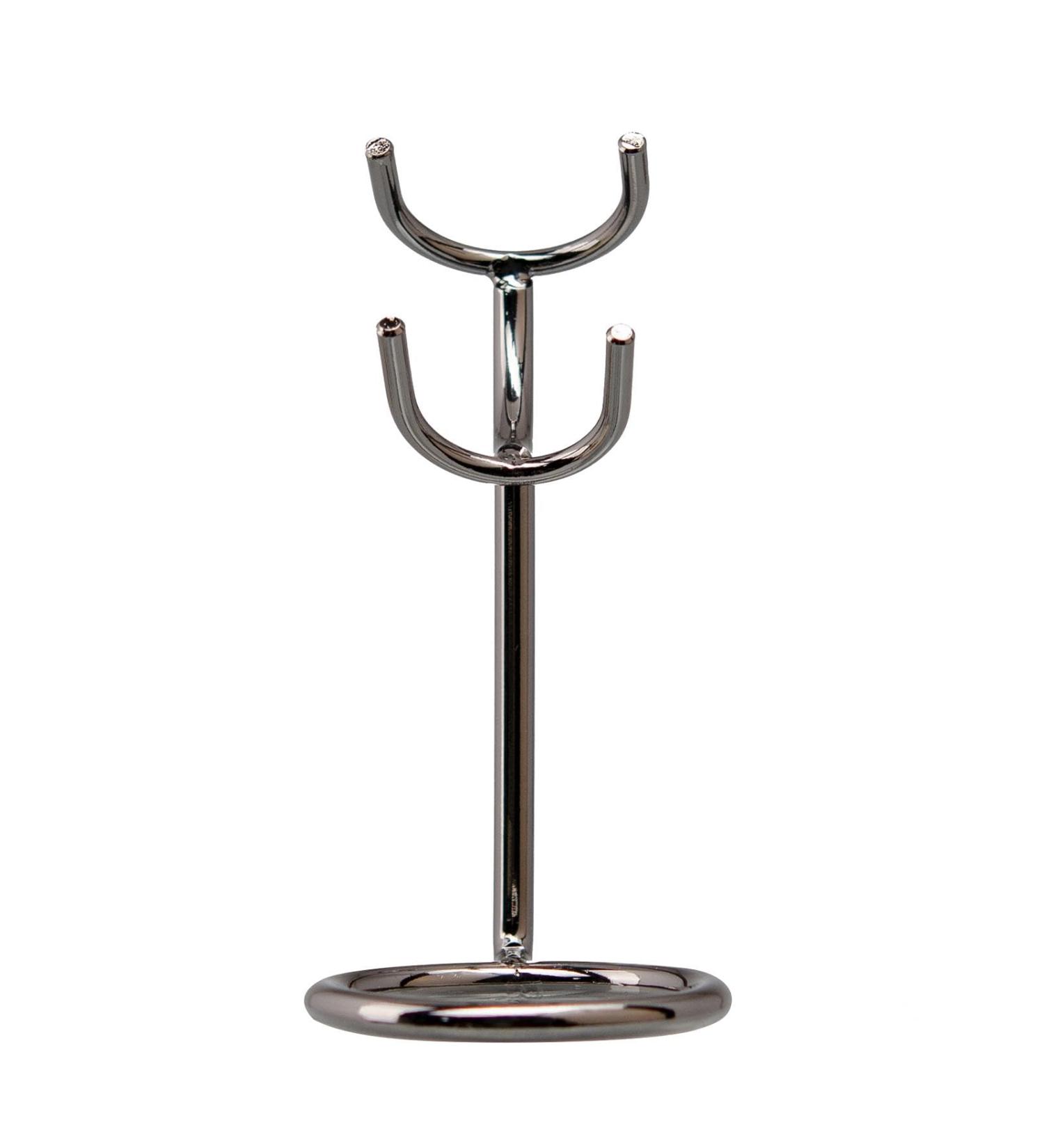 Men's Shaving Brush Hanger Organizer - Dark Silver Safety Holder | Generic Quality for International Shipping - Buy Online on GoSupps.com