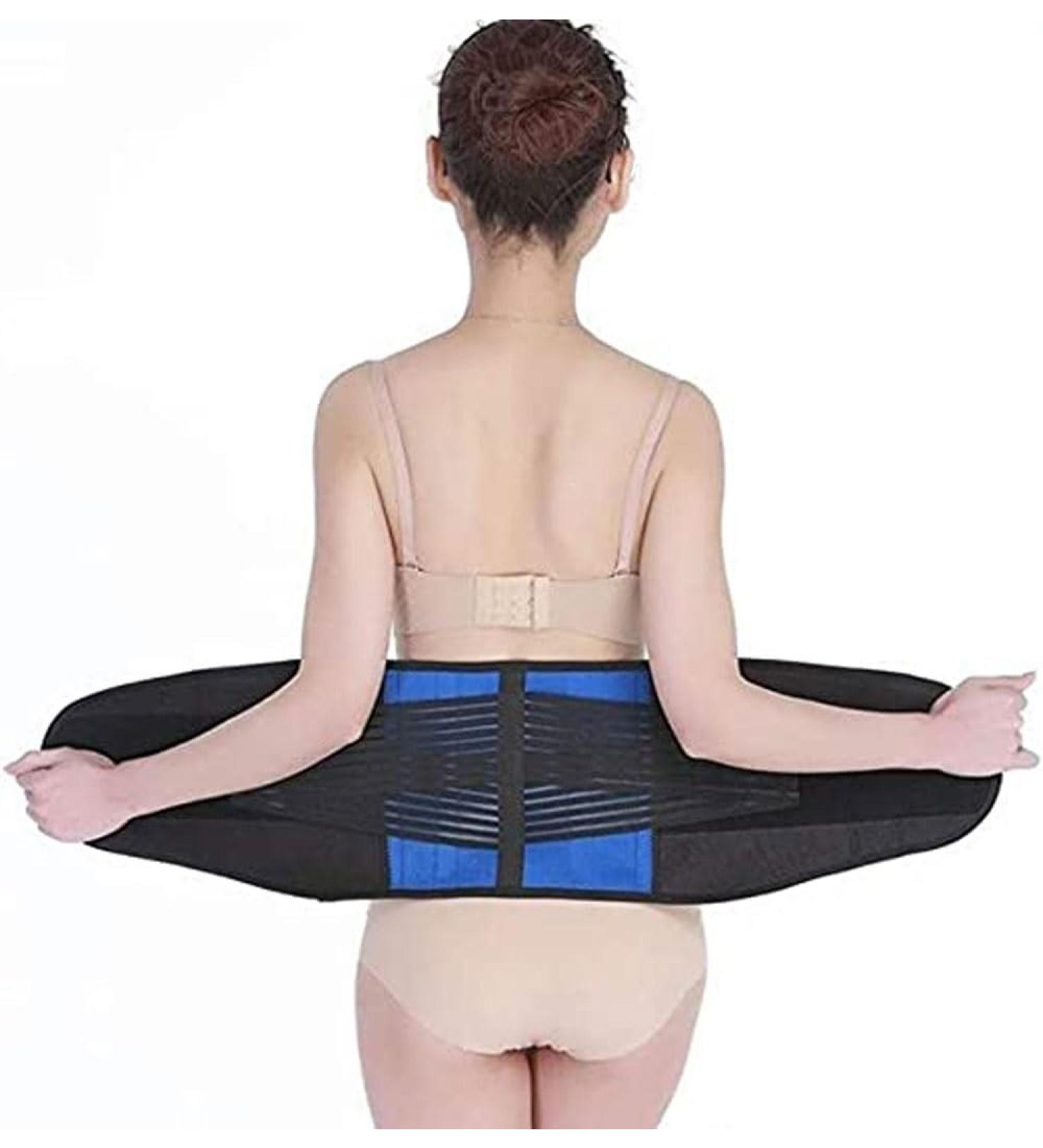 WGust Adjustable Back Support for Pain Relief Inflatable Lumbar Support Belt XL | Sports Medical Decompression & Spinal Traction Device - Buy Online on GoSupps.com