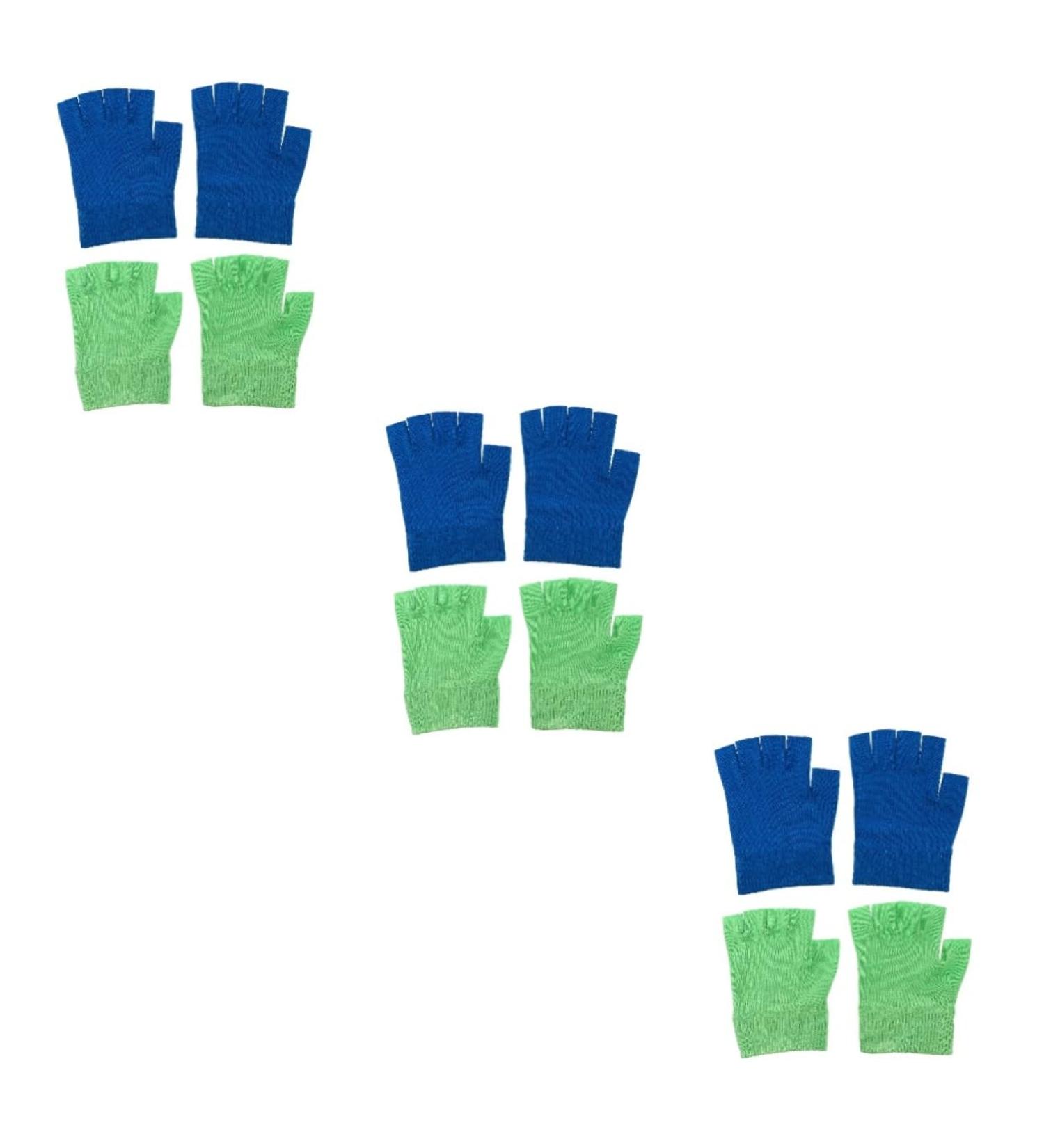 POPETPOP 6 Pairs Gel Gloves Hydrating Gloves Half Finger Glove Cracked Skin Gloves Hand Moisturising Gloves Grooming Glove Moisturizing Gloves Hand Care Gloves Computer Miss Dipping Lotion - Buy Online on GoSupps.com