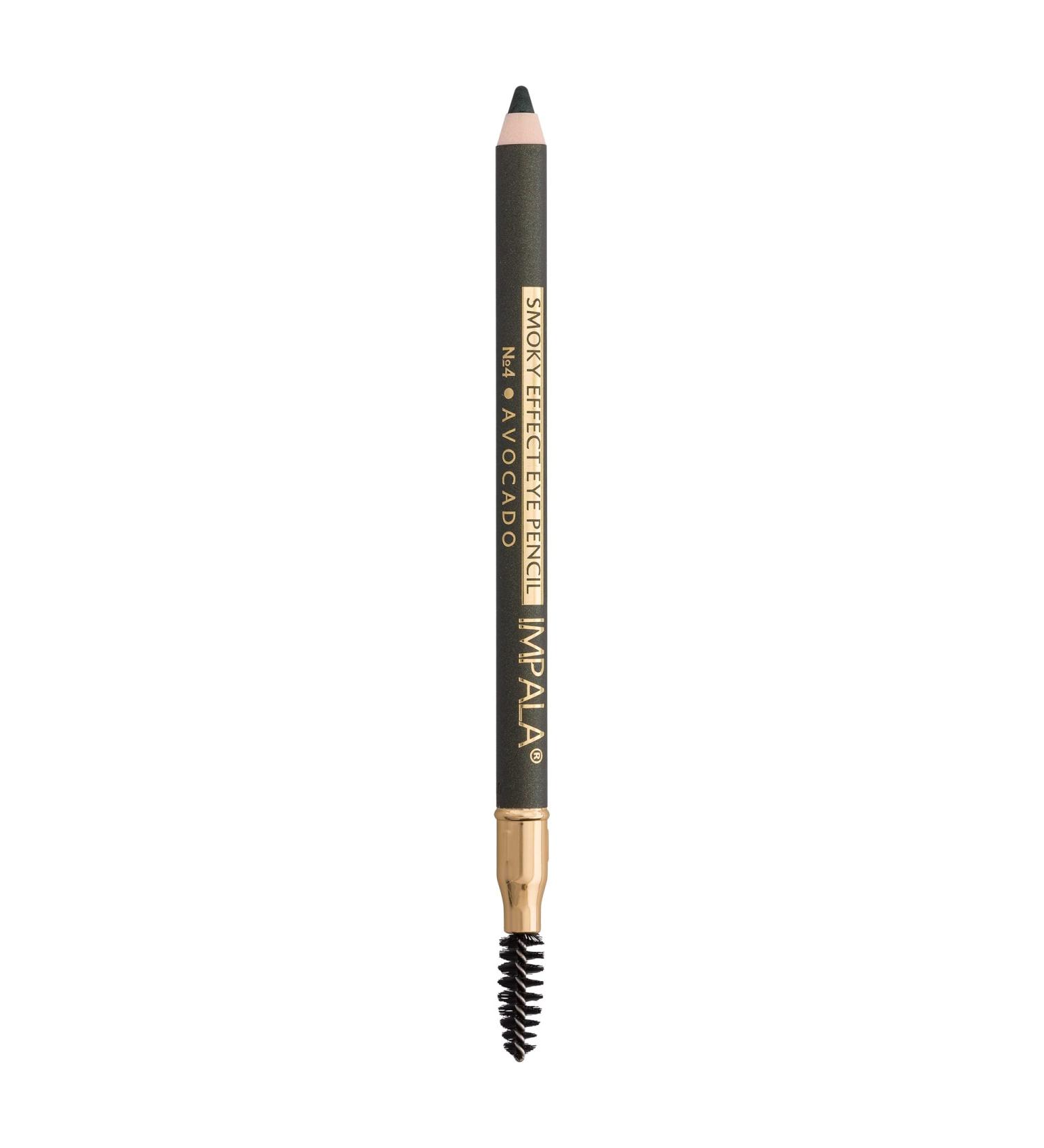 Impala - Smoky Effect Kajal Eye Pencil Color 04 Avocado Green | Eye pencil | Matte finish | Creamy texture that is easy to apply | Intense lightweight and hydrating formula with jojoba oil - Buy Online on GoSupps.com