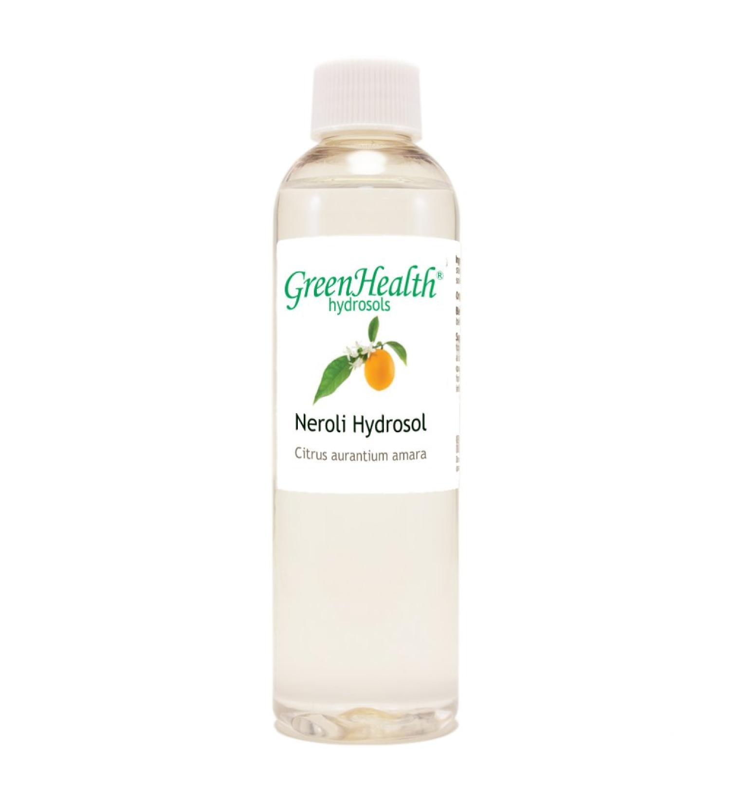 Neroli Hydrosol (Floral Water) - 4 fl oz Plastic Bottle w/Cap - 100% Pure - Buy Online on GoSupps.com