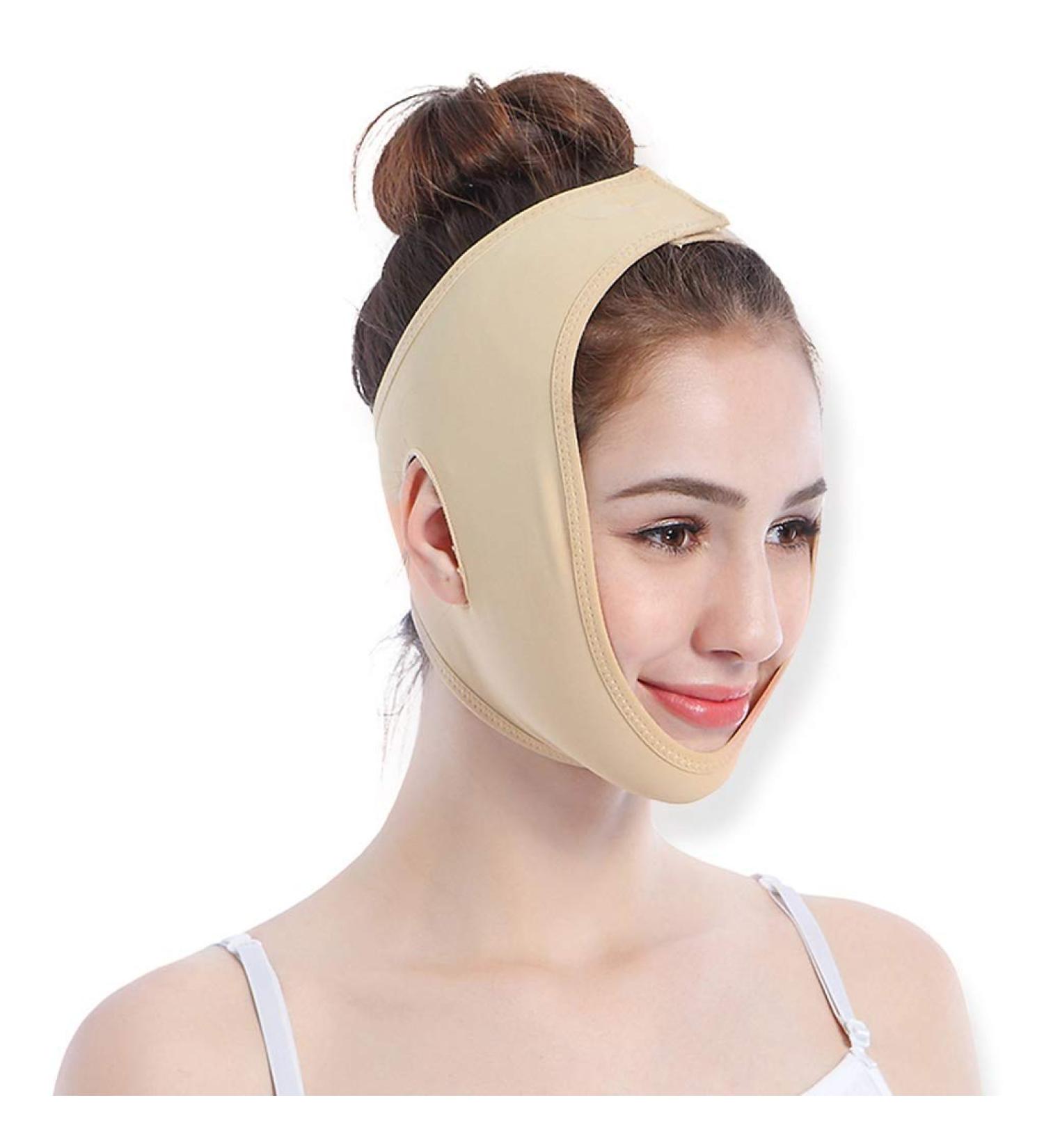 Thin Face Belts - V Face Double Chin Lifting Bandage | Facelifting & Slimming Artifact (4 Sizes Available) - Buy Online on GoSupps.com
