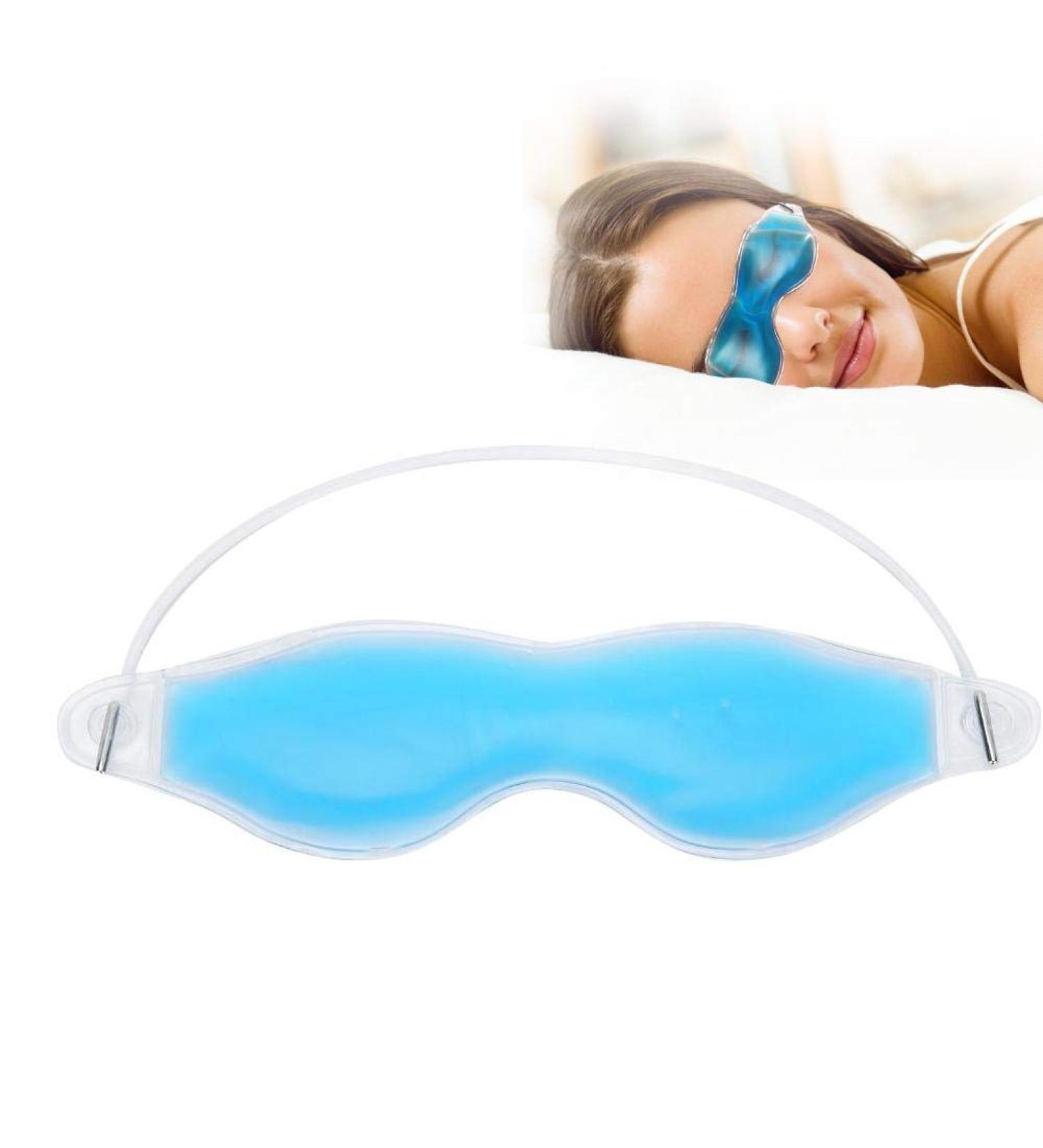 Cooling Eye - Reusable Summer Ice Cooling Gel Sleeping Eye Dark Circles Remover Hot Gel Eye for Sleeping Shift Work Naps Night Blindfold Eyeshade - Buy Online on GoSupps.com