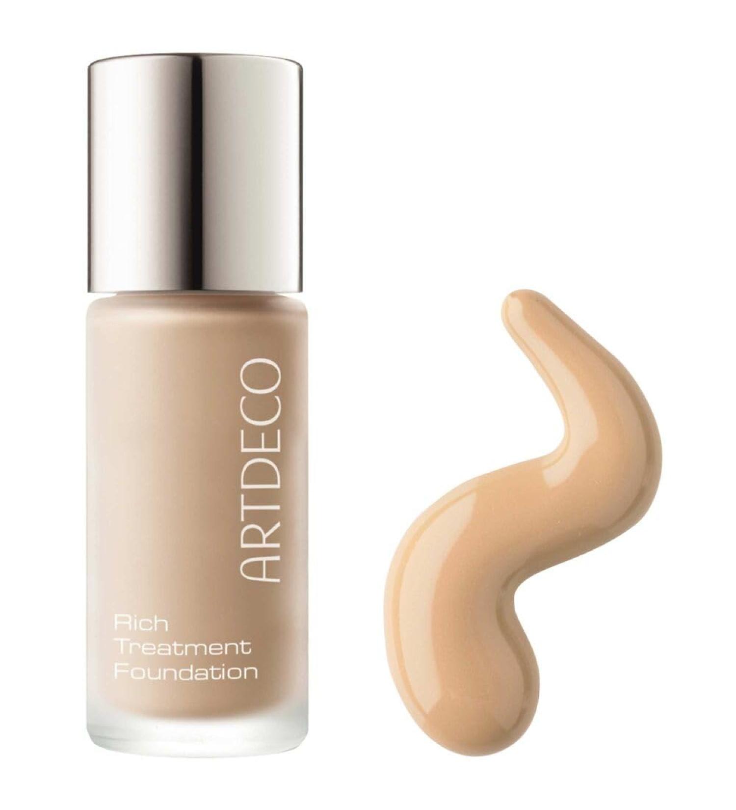 ARTDECO Rich Treatment Foundation - Liquid waterproof cream foundation - 1 x 20 ml 21 - delicious cinnamon