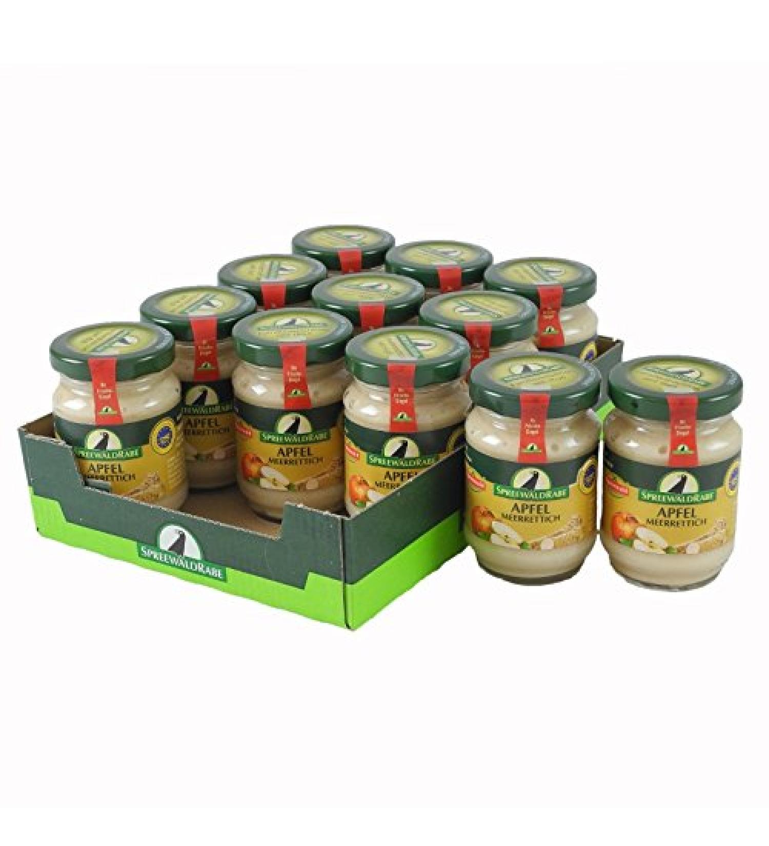Apple Horseradish from Spreewald-Rabe Set of 20 (20 jars of 100 g each)