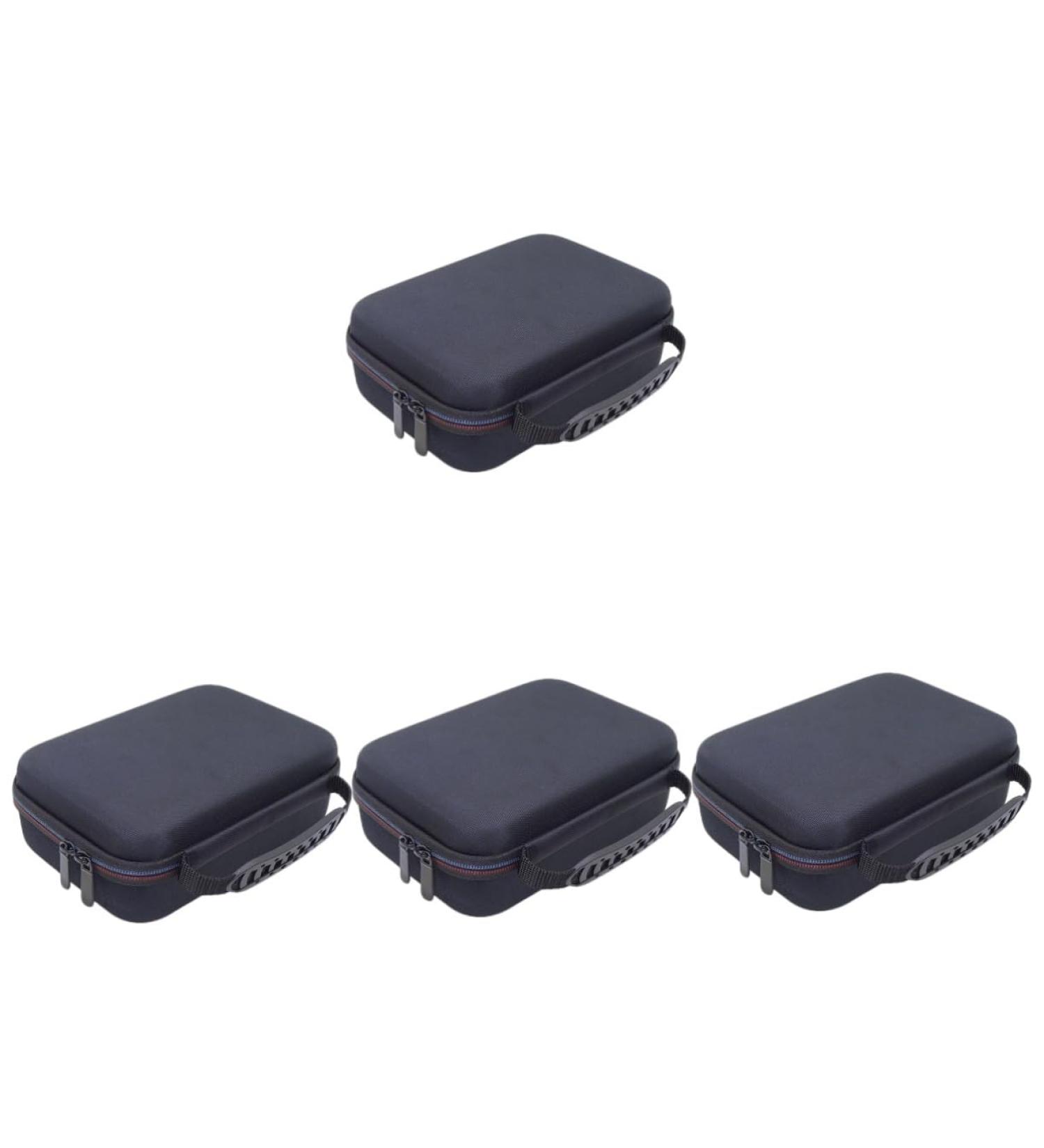 Frcolor 4-Piece Storage Bag for Hair Clippers | Travel Carrier for Trimmers & Razors | Protective EVA Case for Safety Razors | Ideal Men's Gift for Dad - Buy Online on GoSupps.com