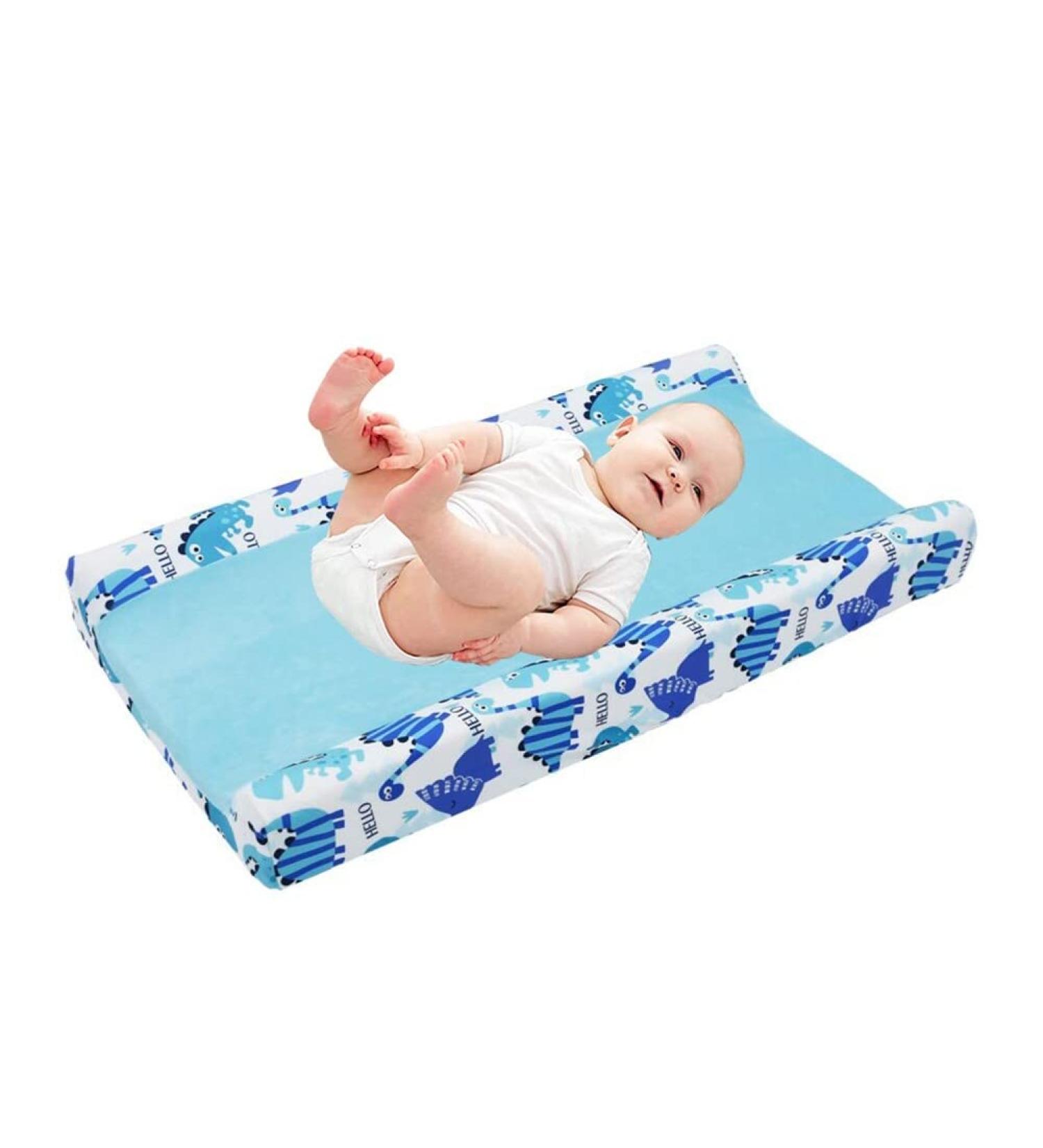 Uposao Baby Cover for Changing Pads - Soft & Breathable Floral Diaper Support | 32x16 Cotton Polyester Wrap for Changing Tables - Buy Online on GoSupps.com