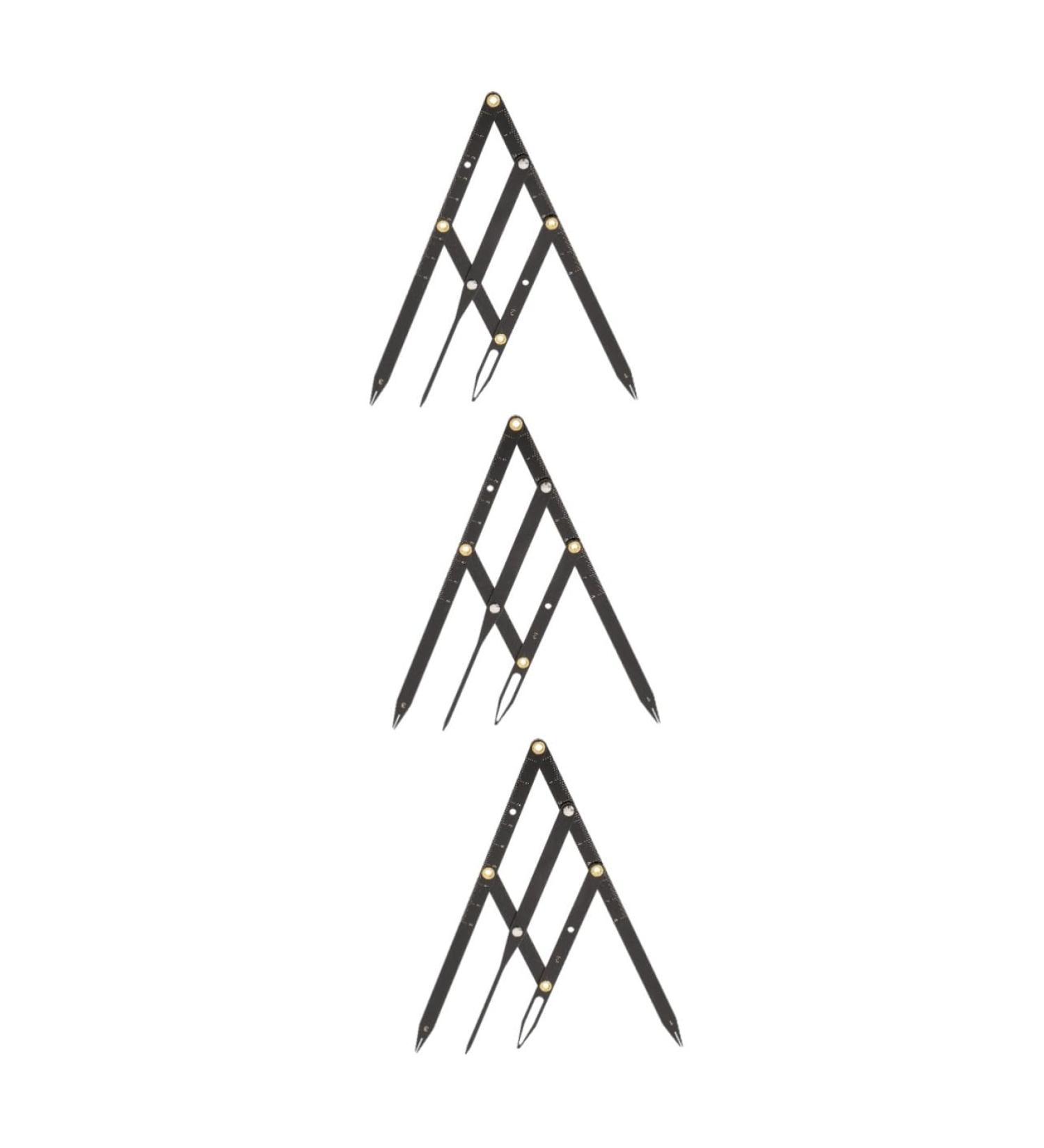 Beavorty Eyebrow Pencil 3 Pcs Second Generation Scale Eyebrow Template Makeup Caliper Make up Kit Eye Brow Brow Pencil 1 count (Pack of 1) Blackx3pcs - Buy Online on GoSupps.com