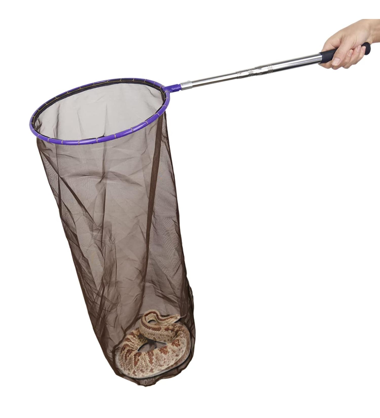 Snake Catcher Net Telescopic Pole for Reptile Grabber Rattle Snake Moving and Catching - Buy Online on GoSupps.com