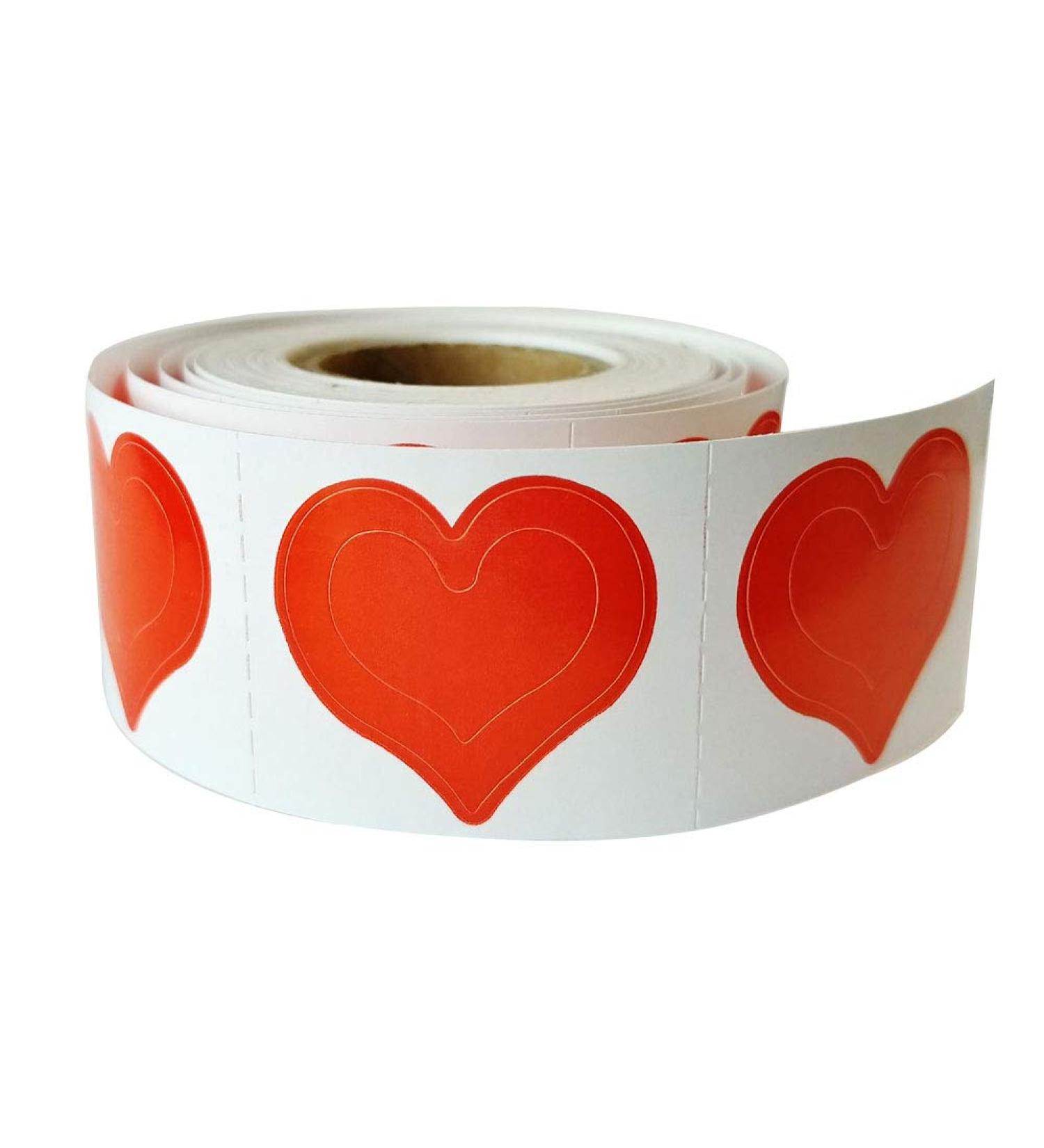 3-Way Heart Tanning Stickers - Pack of 50 - Buy Online on GoSupps.com