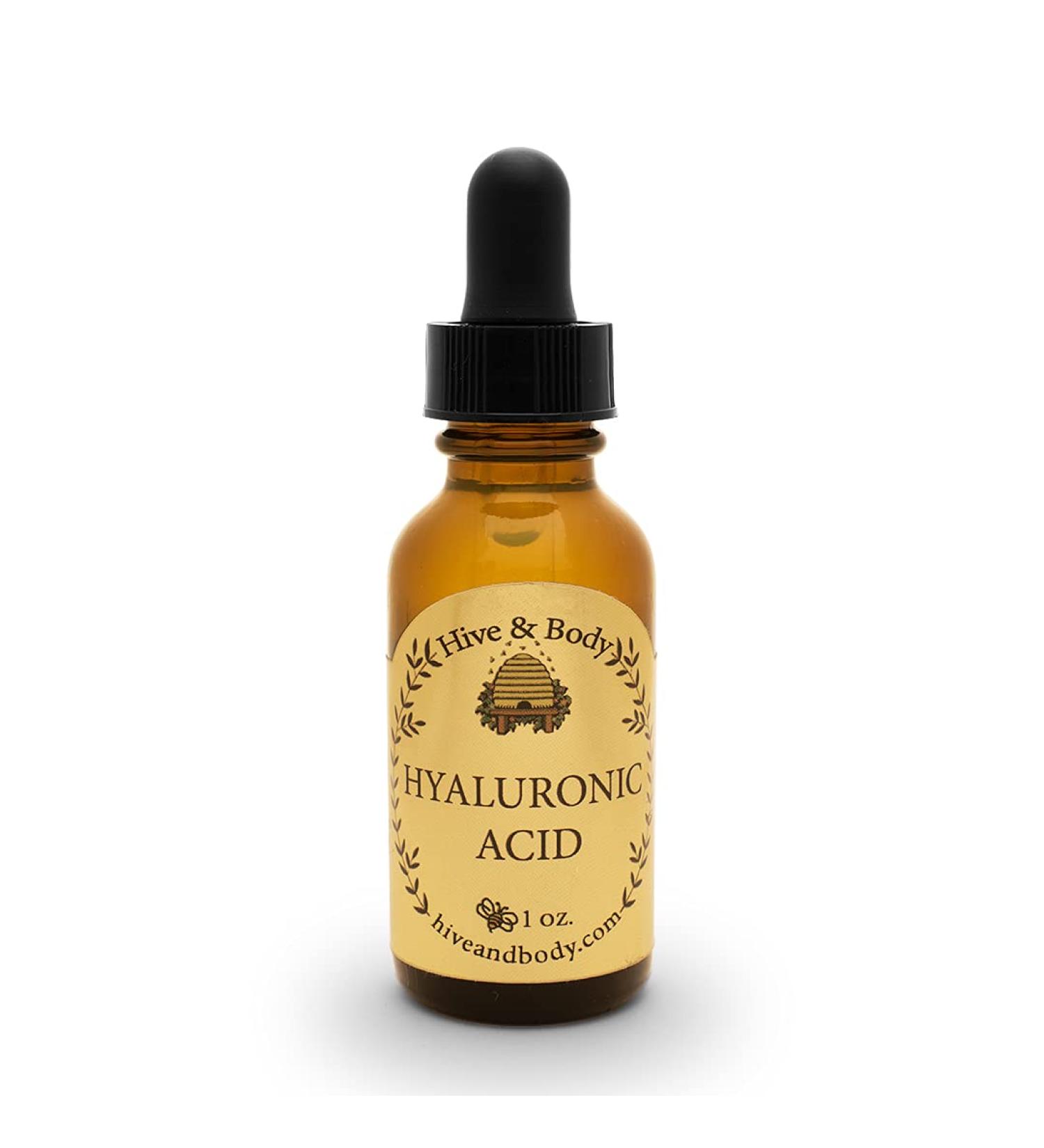 Buy Hive & Body Hyaluronic Acid Facial Serum - Organic Propolis & Glycerin Family-Owned California Bee Farmers All-Natural Ingredients 1 fl oz - Buy Online on GoSupps.com