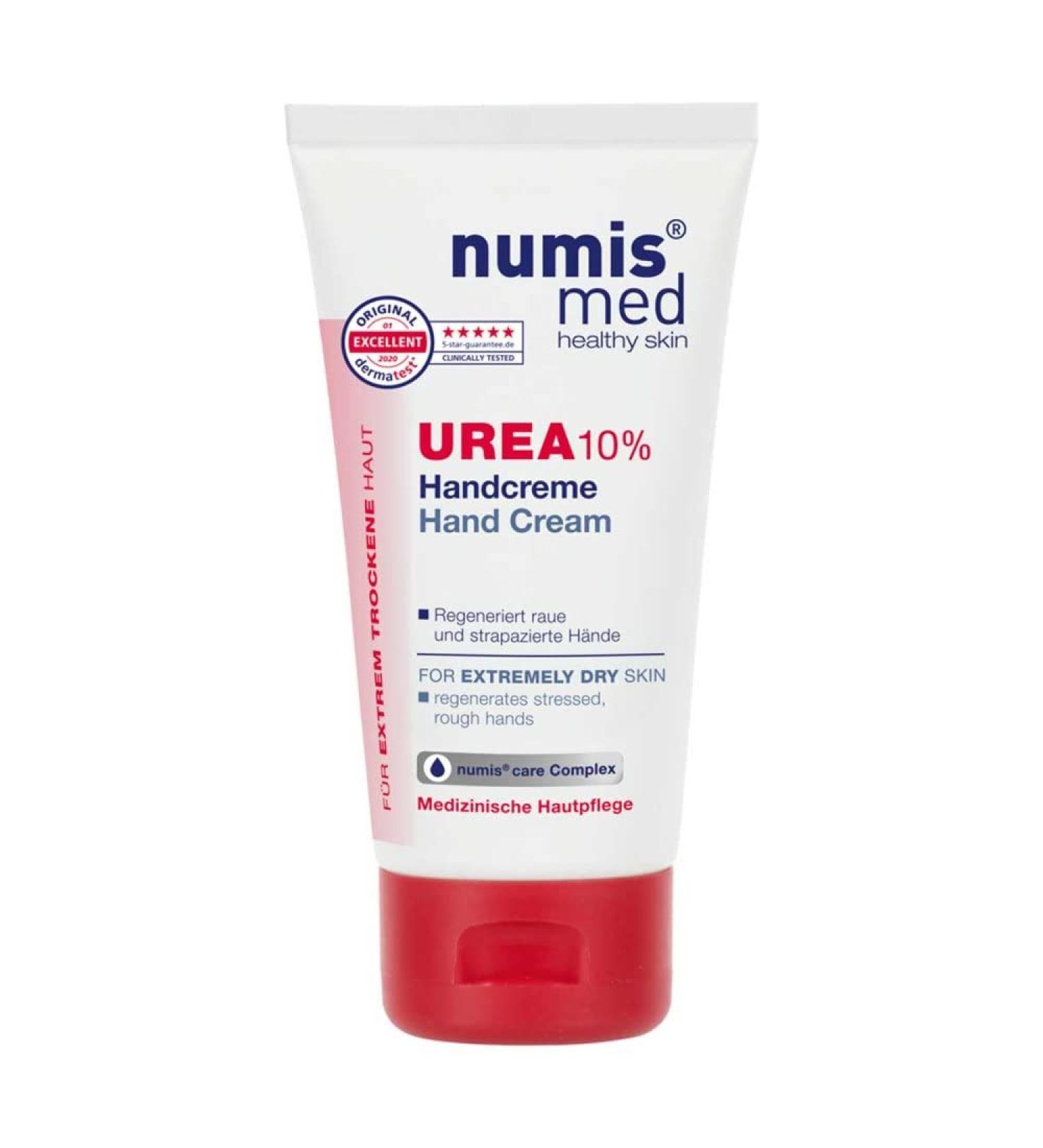 Numis Med Urea 10% Hand Cream 75 ml - Intense Moisturization for Dry Hands | International Shipping Available - Buy Online on GoSupps.com