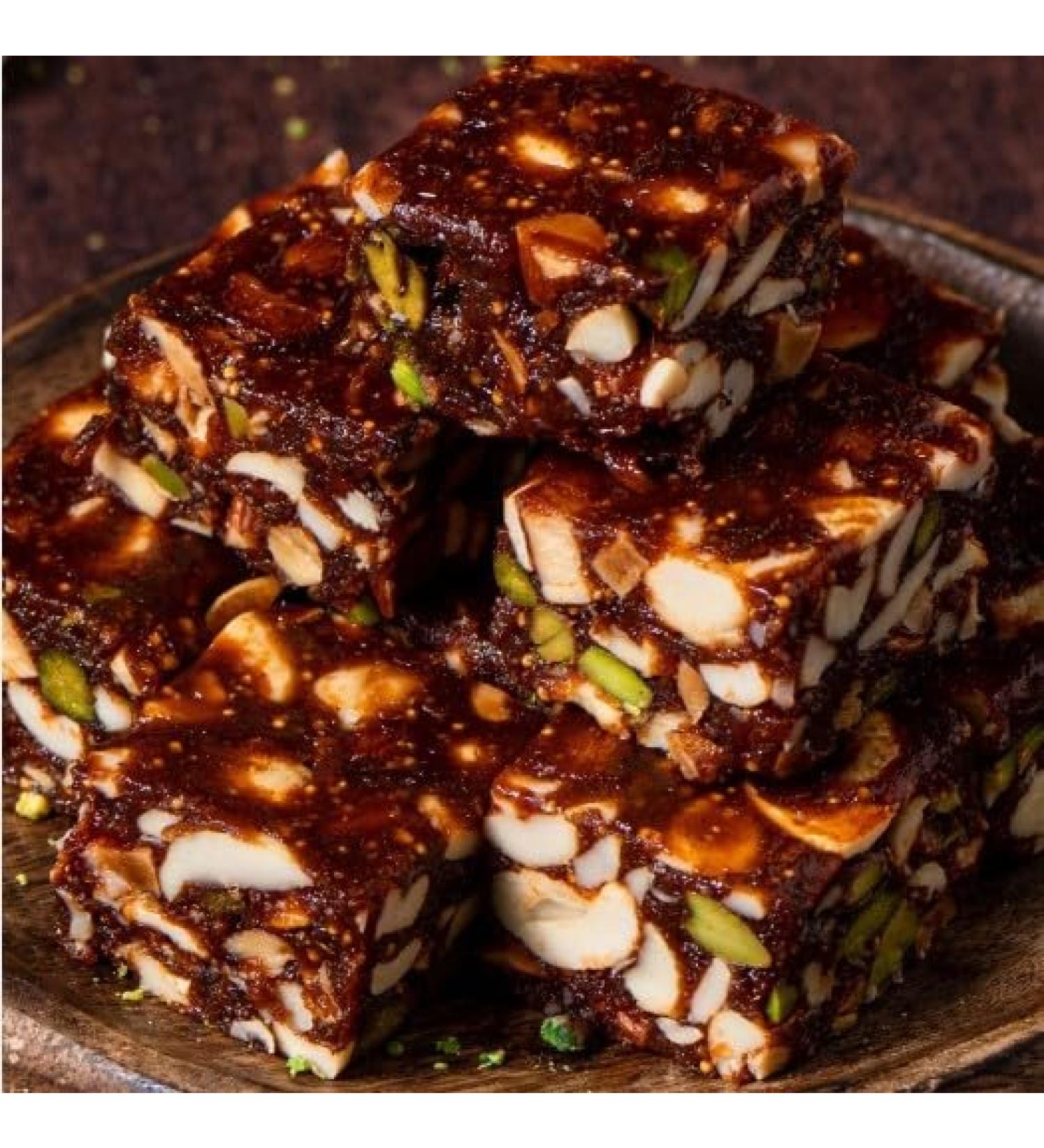Festival Special Premium (Anjeer Barfi with Dry Fruits 1kg) Delicious Indian Traditional Sweets To Sweeten Up Your Celebration Best Gift For All Occasions Marriage Diwali Holi Sold By Kidzbuzz - Buy Online on GoSupps.com