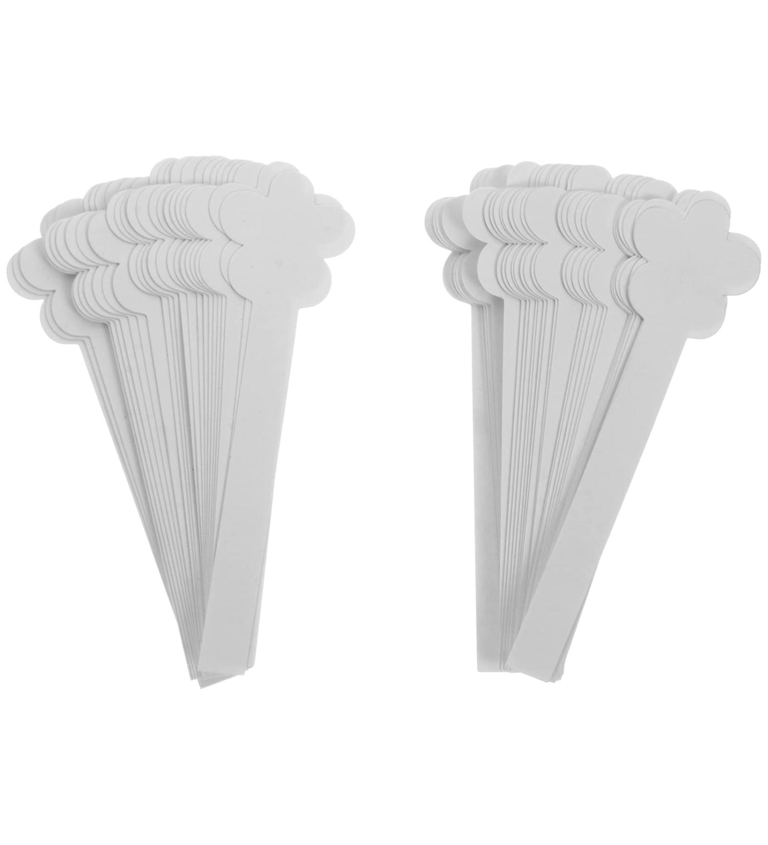 Healifty Flower Shape Perfume Test Strips - 50pcs Blank Fragrance Testers for Essential Oils - White Parfum Tester Strips for Scent Testing - Buy Online on GoSupps.com