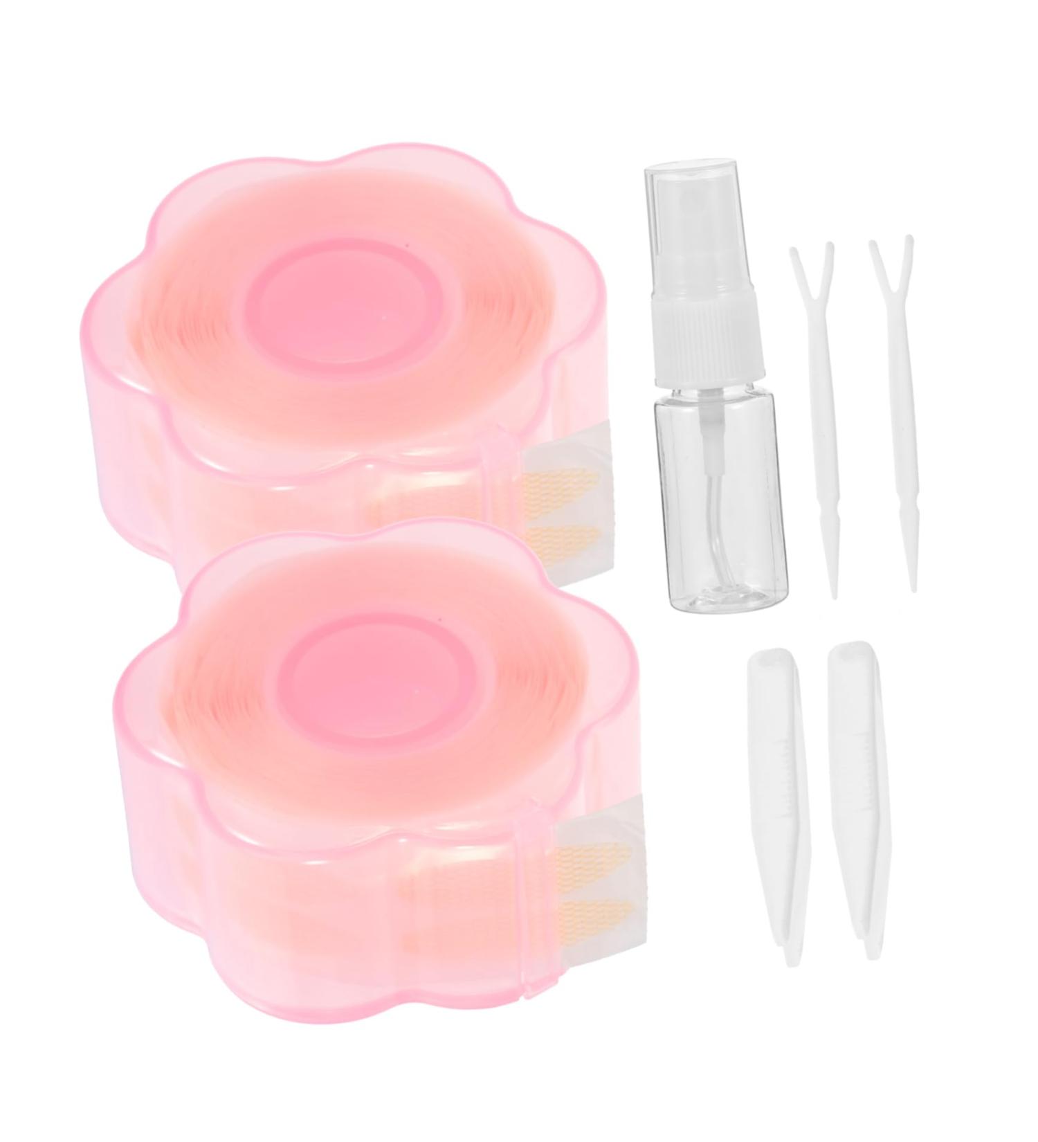 Angoily 2 Sets Lace Double Eyelid Sticker Eye Lift Strips Double Eyelid Tape Makeup Tape Women Eyelid Tape Girl Stickers Eyelid Lifter Strips Double Sided Eyelid Tape Cosmetic Reel - Buy Online on GoSupps.com