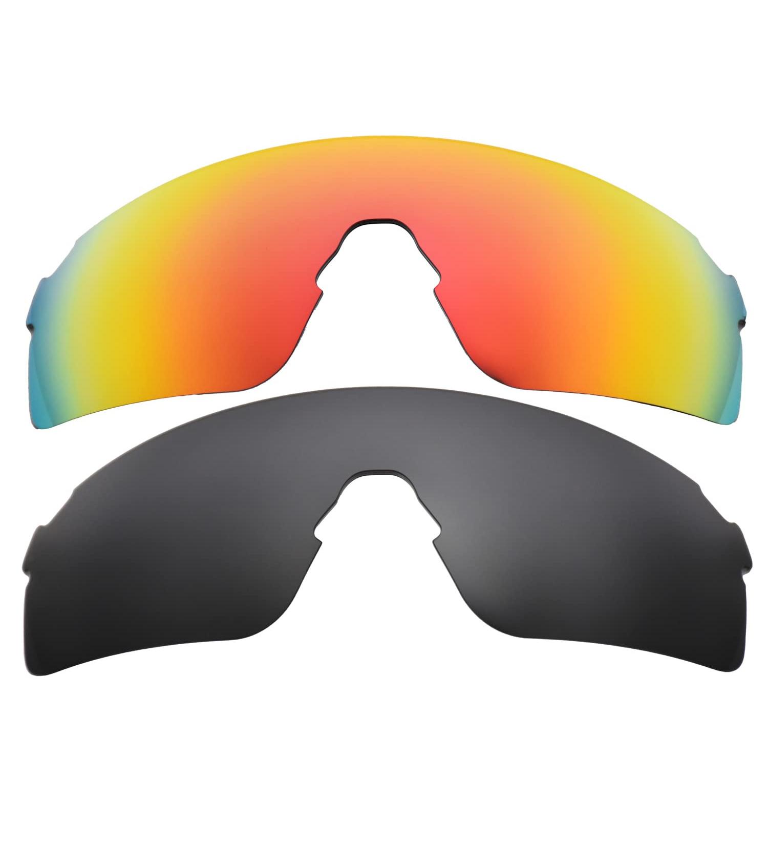 Buy IMYTPFT Compatible Replacement Lenses for Oakley EVZero Blades - Red/Black - Perfect Fit One Size - International Shipping Available - Buy Online on GoSupps.com