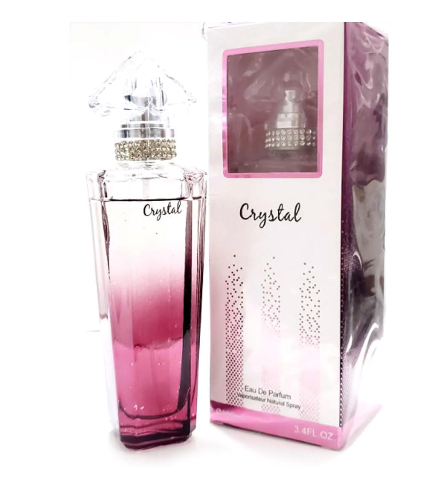Crystal for Women Perfume - 100ml / 3.4 Fl Oz Eau De Parfum Vaporisateur Spray - Long Lasting Natrual Spray Type