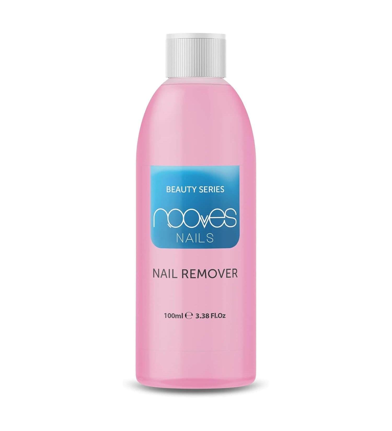  NOOVES NOOVES NAILS Acetone Free Strawberry Scent Nail Polish Remover Nail Polish Remover Gel Polish Remover - Buy Online on GoSupps.com