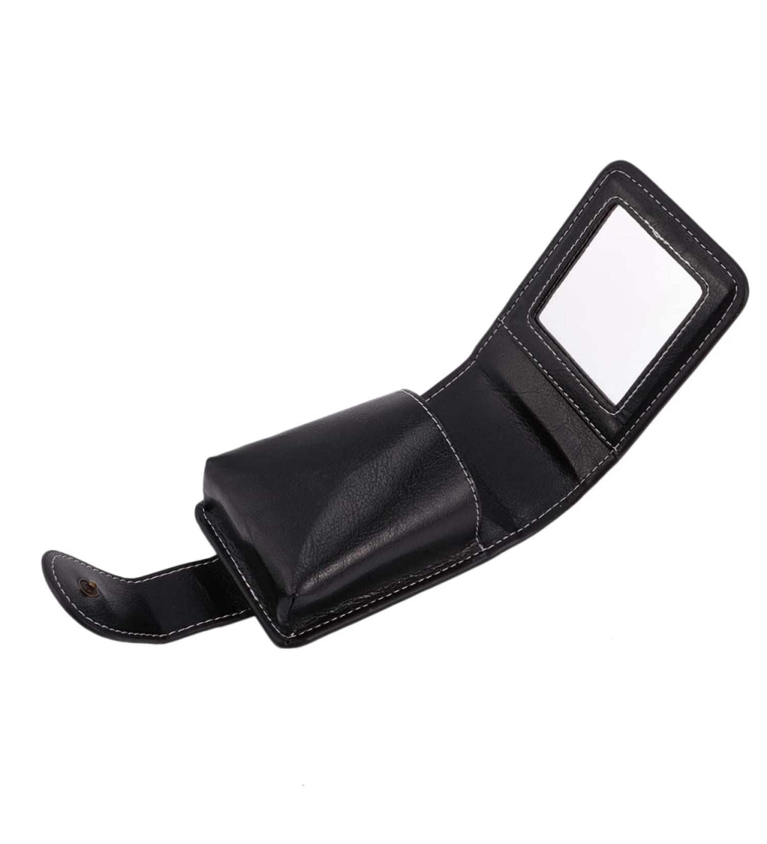 Portable Lipstick Organizer Bag | Tiny Makeup Case with Mirror | Travel-Friendly Lipstick Storage - Buy Online on GoSupps.com