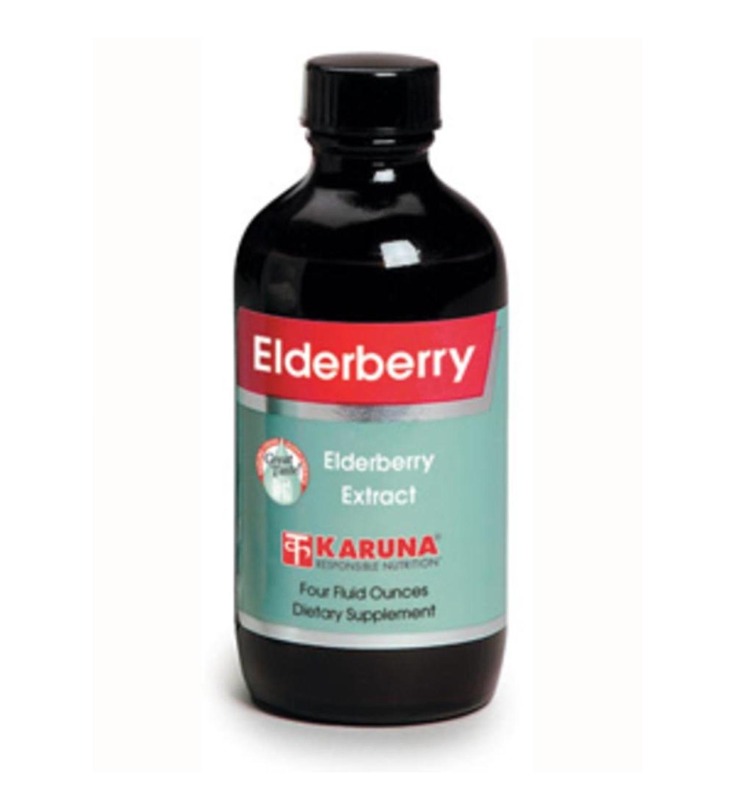 Karuna - Elderberry Extract 4 oz. Health and Beauty
