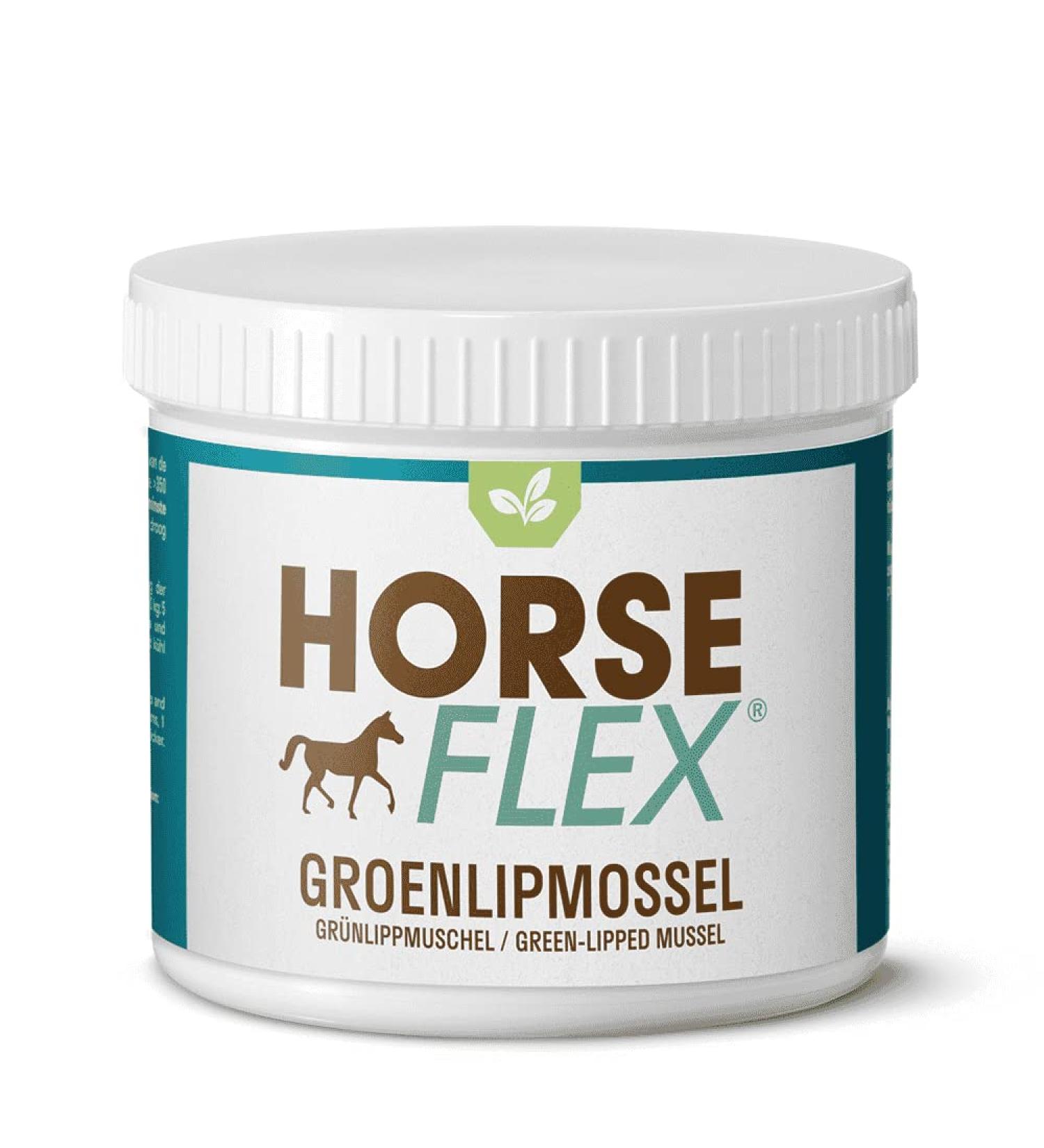 Horse Flex Green Lipped Mussel Powder for Horses to Support Joints and Muscles - 1000 Grams - Buy Online on GoSupps.com