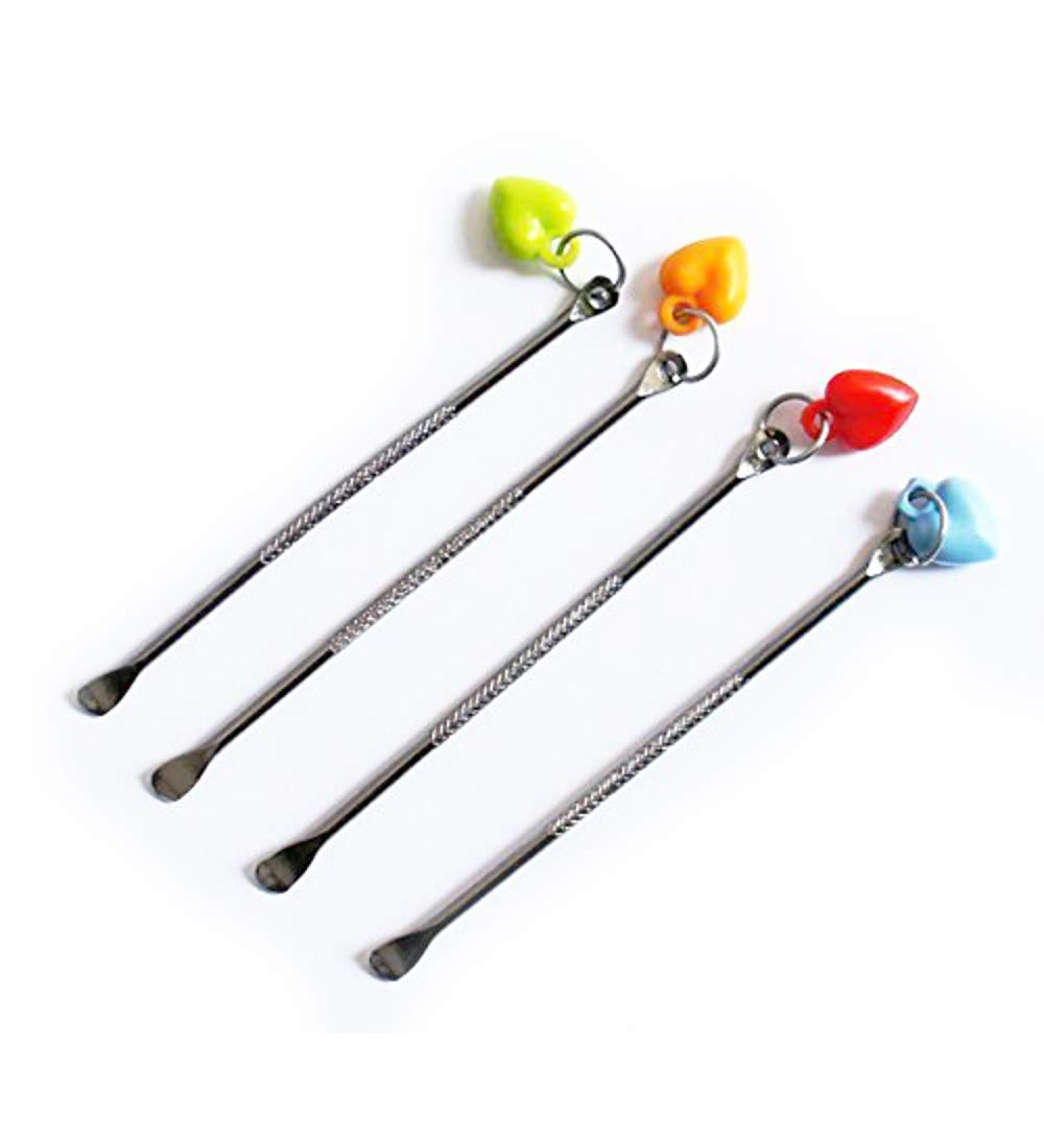 ERP01 Earpick Ear Wax Remover Cleaner with Heart Keyring - Buy 3 Get 1 Free!