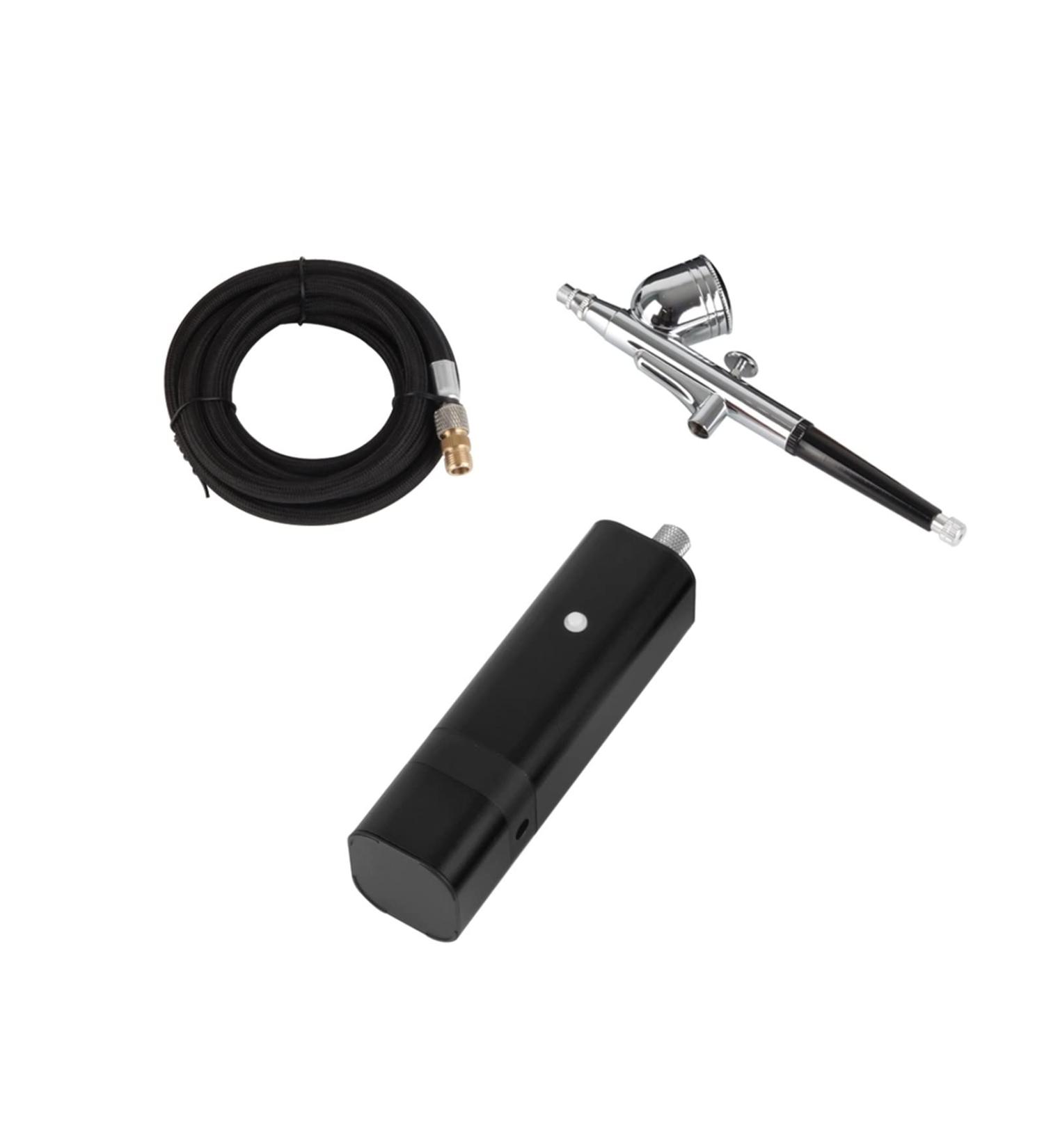 Paint Sprayer Rechargeable Airbrush Kit with Gravity Type Spray Gun for Art Model Body Paint Artist Makeup Nail Tattoos Cake Tools for Painting Ceilings Fences cabinets Tm80s Black C - Buy Online on GoSupps.com