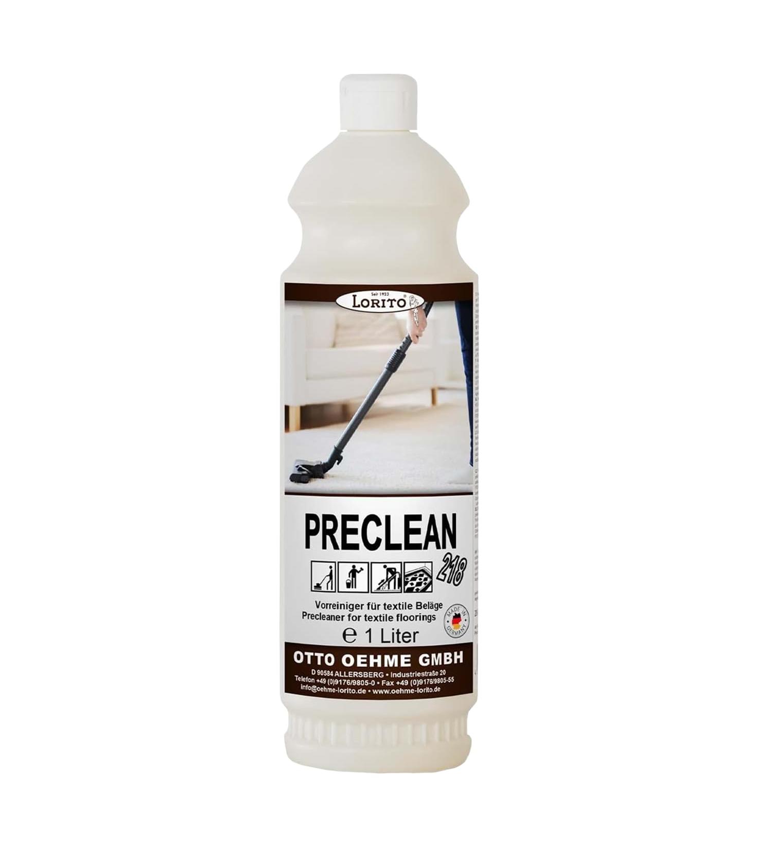 Buy Lorito Preclean - Eco-Friendly Upholstery Cleaner 1L Concentrate | Stain Remover for Sofas Carpets & Textiles - Buy Online on GoSupps.com