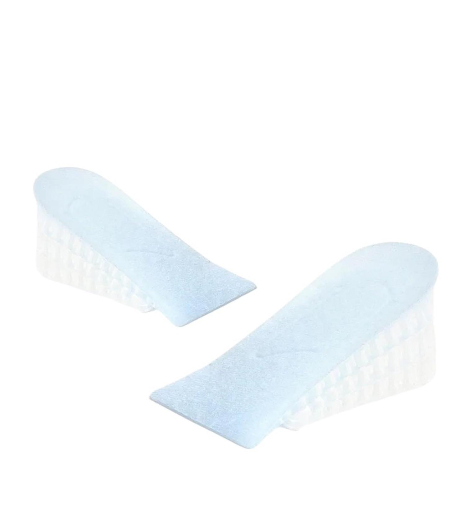 Buy 3.5cm Silicone Height Increase Insoles | Invisible Elevator Shoe Pads for Men & Women | Comfortable Heel Lifting Inserts - Blue - Buy Online on GoSupps.com
