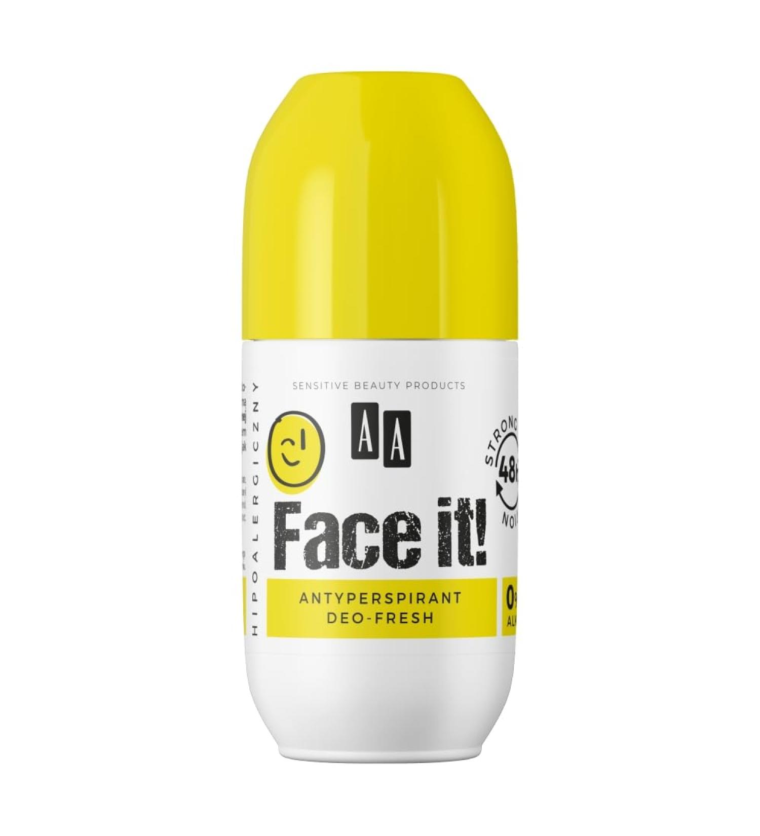 AA Face It! Antisudorifique roll-on 50 ml
