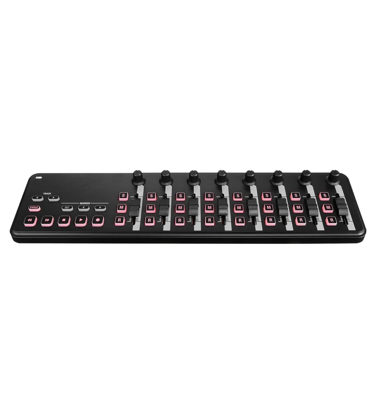 2 Slim-Line USB Controller Portable MIDI Control Surface with USB Cable (Color : Black) (Black) - Buy Online on GoSupps.com