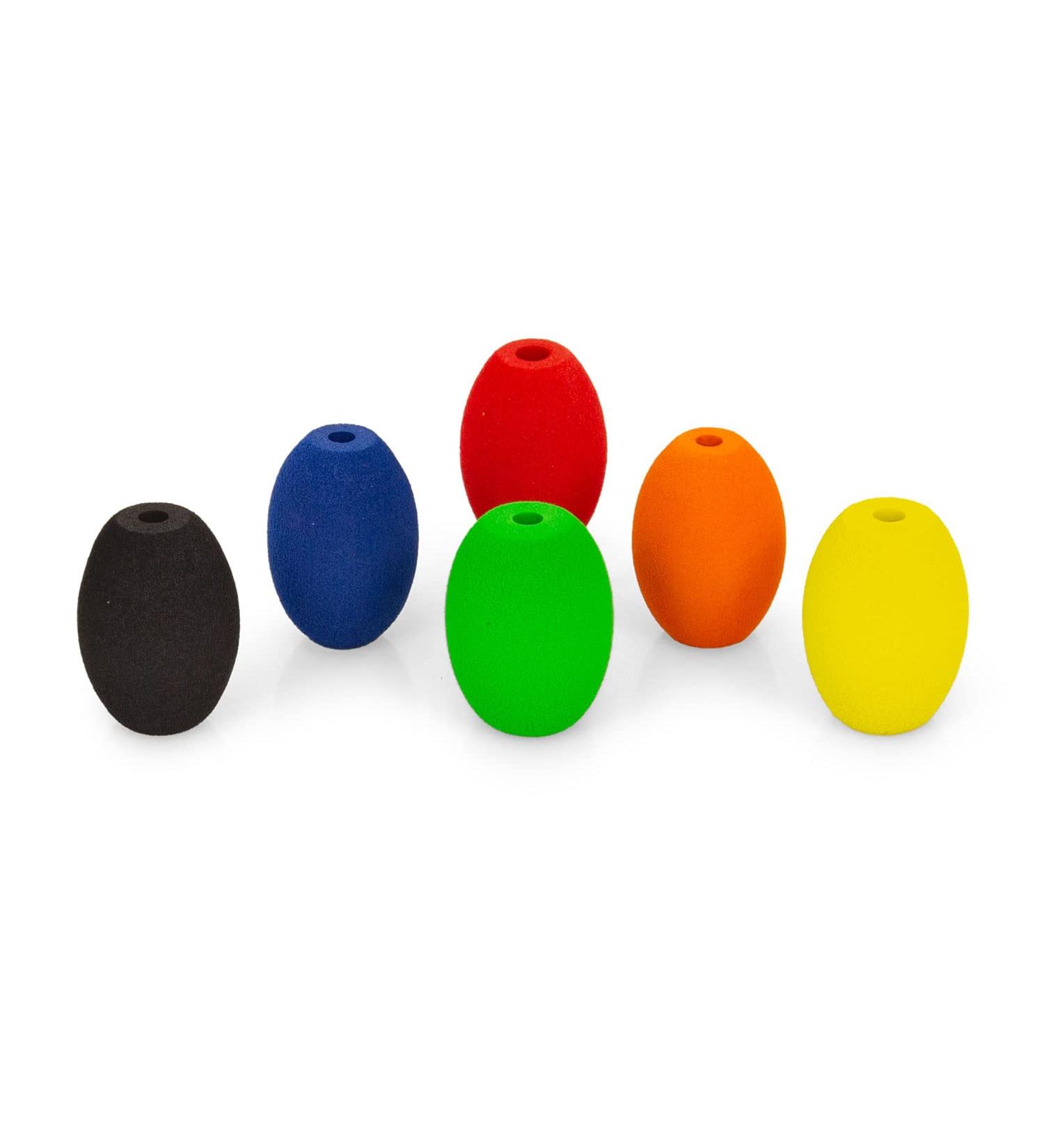 AFH Webshop Writing Aid | Grip Thickener | Soft Egg | Set of 6 | Grip Thickener for Pens
