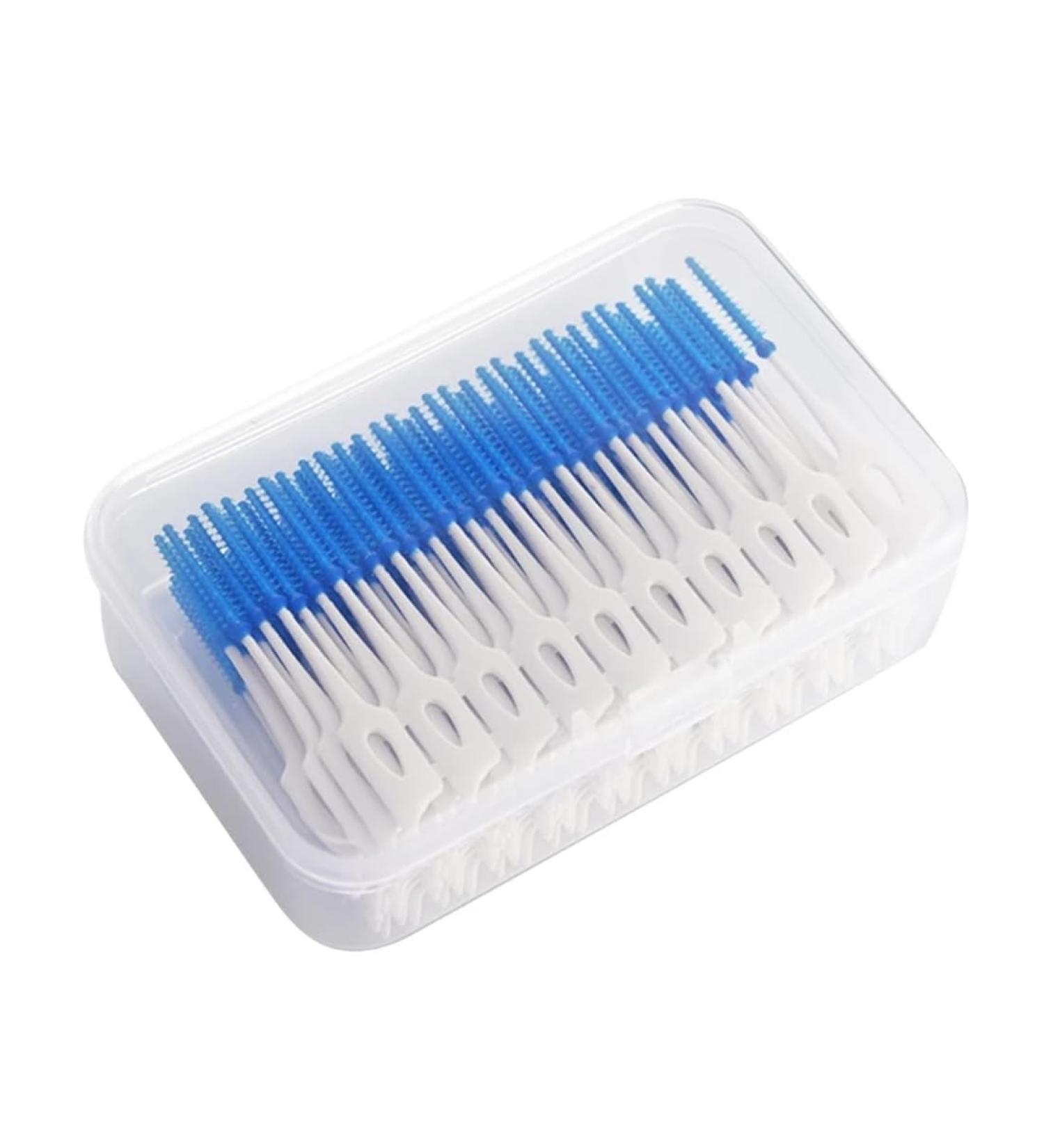 EIHI 100 Silicone Toothbrush & Interdental Brush Set - Portable Multi-Purpose Floss Tool for Effective Oral Care - Buy Online on GoSupps.com