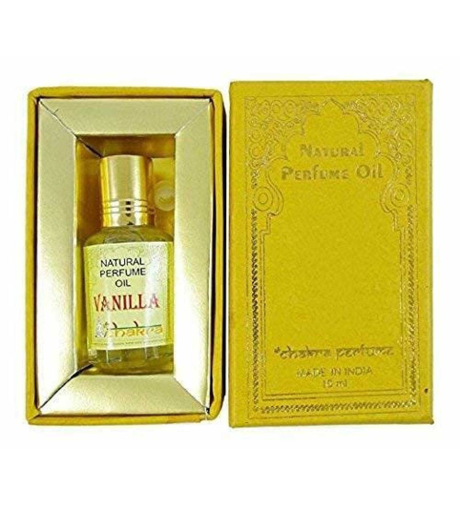 RSGM 10ml Natural Vanilla Perfume Oil Roll on Bottle Long Lasting For Men & Women