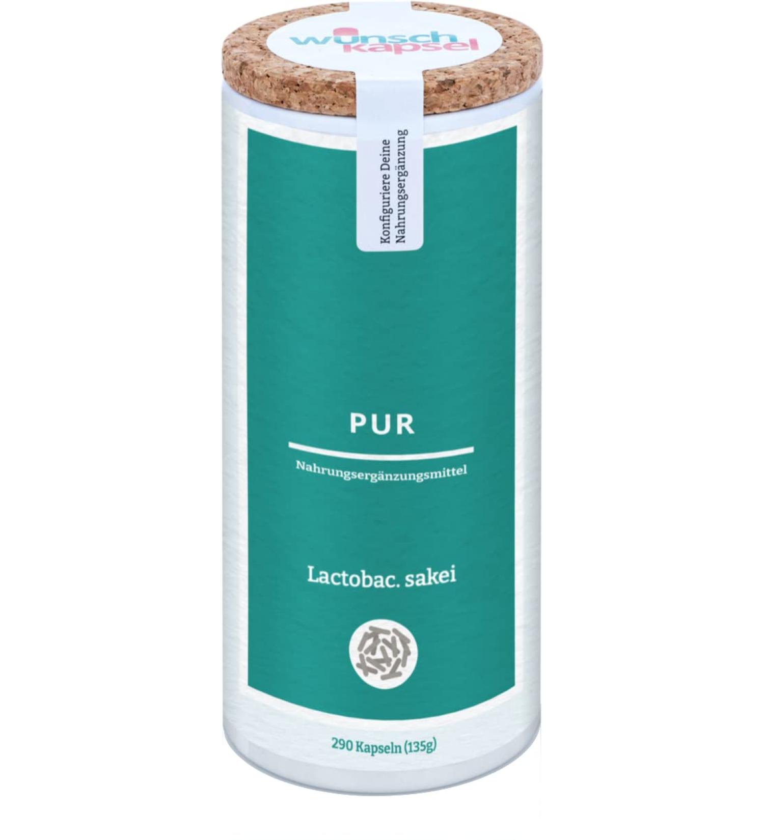 Lactobacillus sakei Pur - 1 Billion CFU | 290 Handmade Capsules for Nasal & Sinus Support - Shop Now! - Buy Online on GoSupps.com