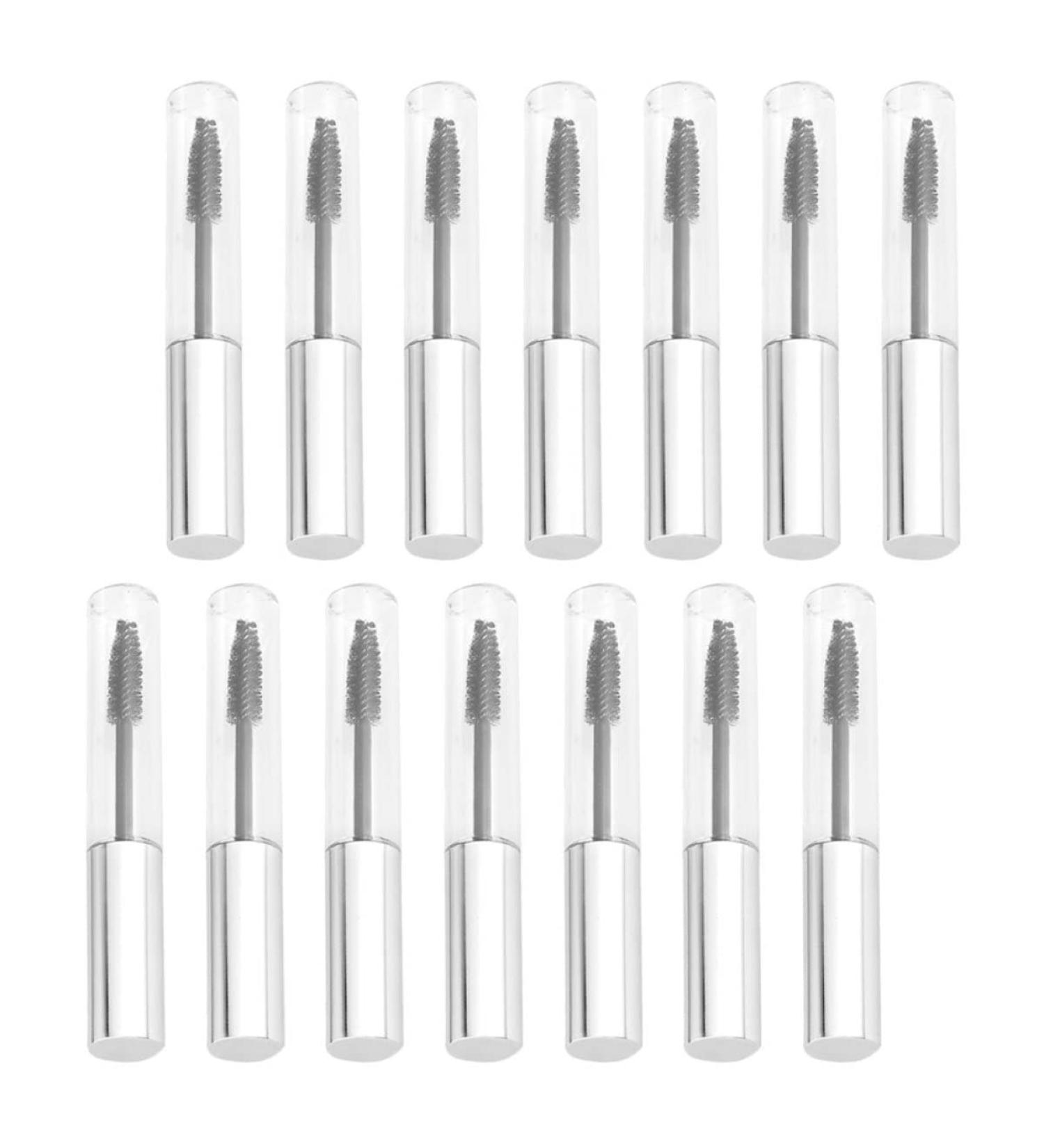 Beaupretty 1 Set Mascara Bottle Eyelash Bottle Empty Mascara Tube with Wand Portable Mascara Tubes Makeup Dispenser Bottle Mascara Insert Eye Cream Jar Eye Gloss Travel Plastic Bottle Abs 8.5X1.3X1.3CM Silver - Buy Online on GoSupps.com