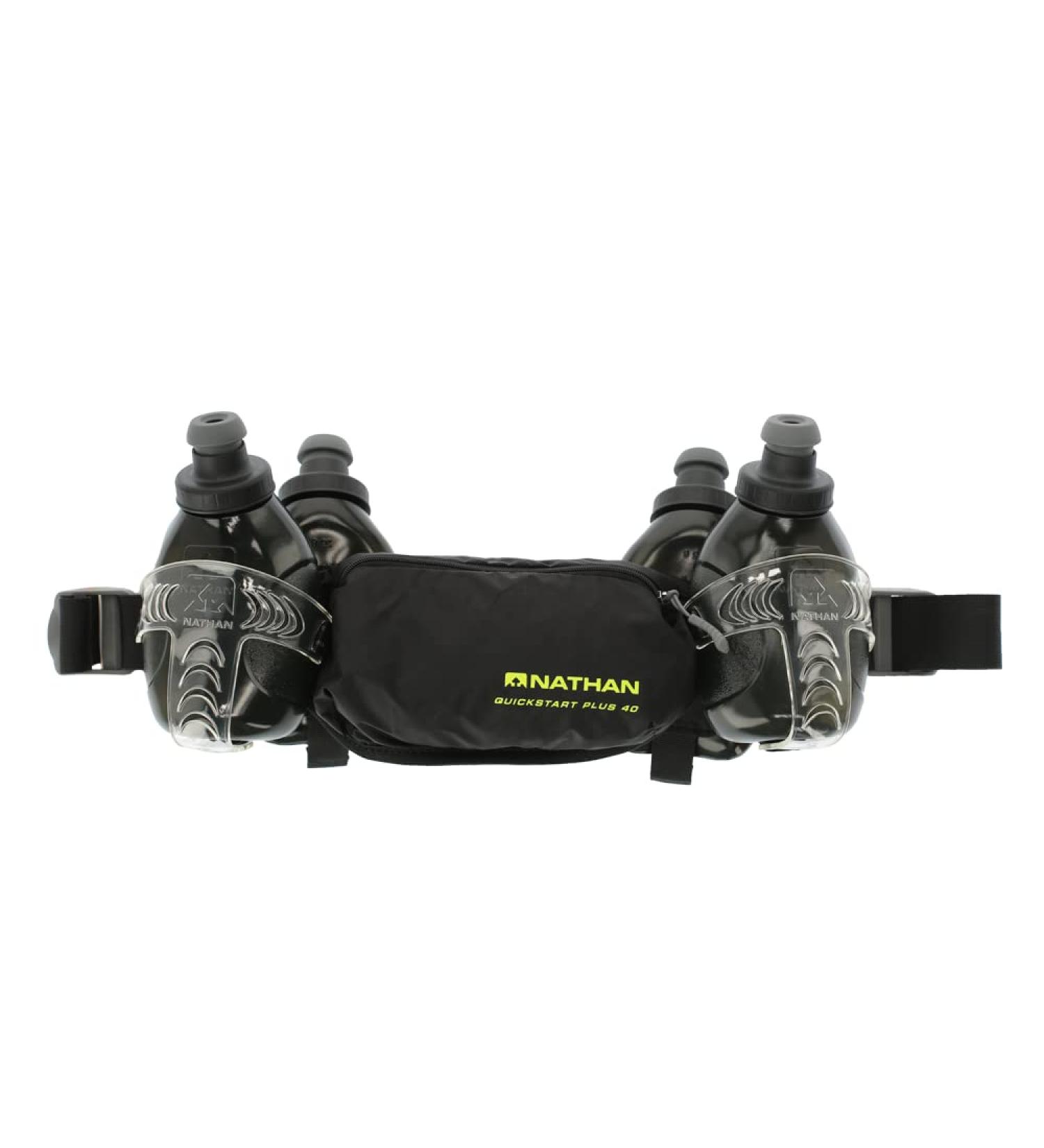 Nathan Unisex Adult Quickstart Plus 40-1.2 l Black Os Hydr-Belts 0 One Size