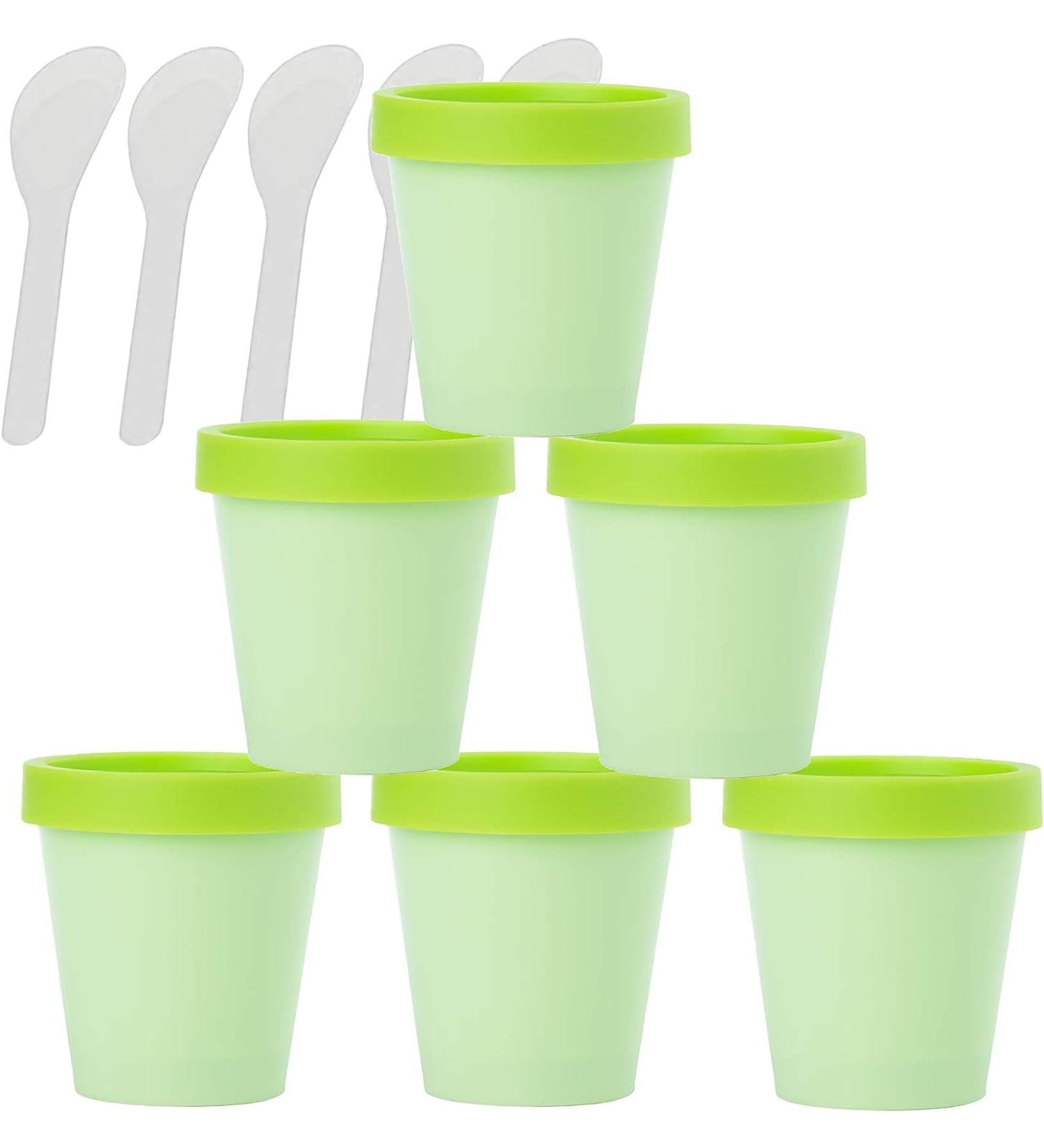 empty jars with lids cosmetic jar B0CKBVKX5Z6 PC Empty 200ml Pink Facial Mask Wide Mouth Plastic Jars 200g Leakproof Cosmetic Pot Container with Lids with 6 PC Spatula (Color : Roze Size : 100ml) ( - Buy Online on GoSupps.com