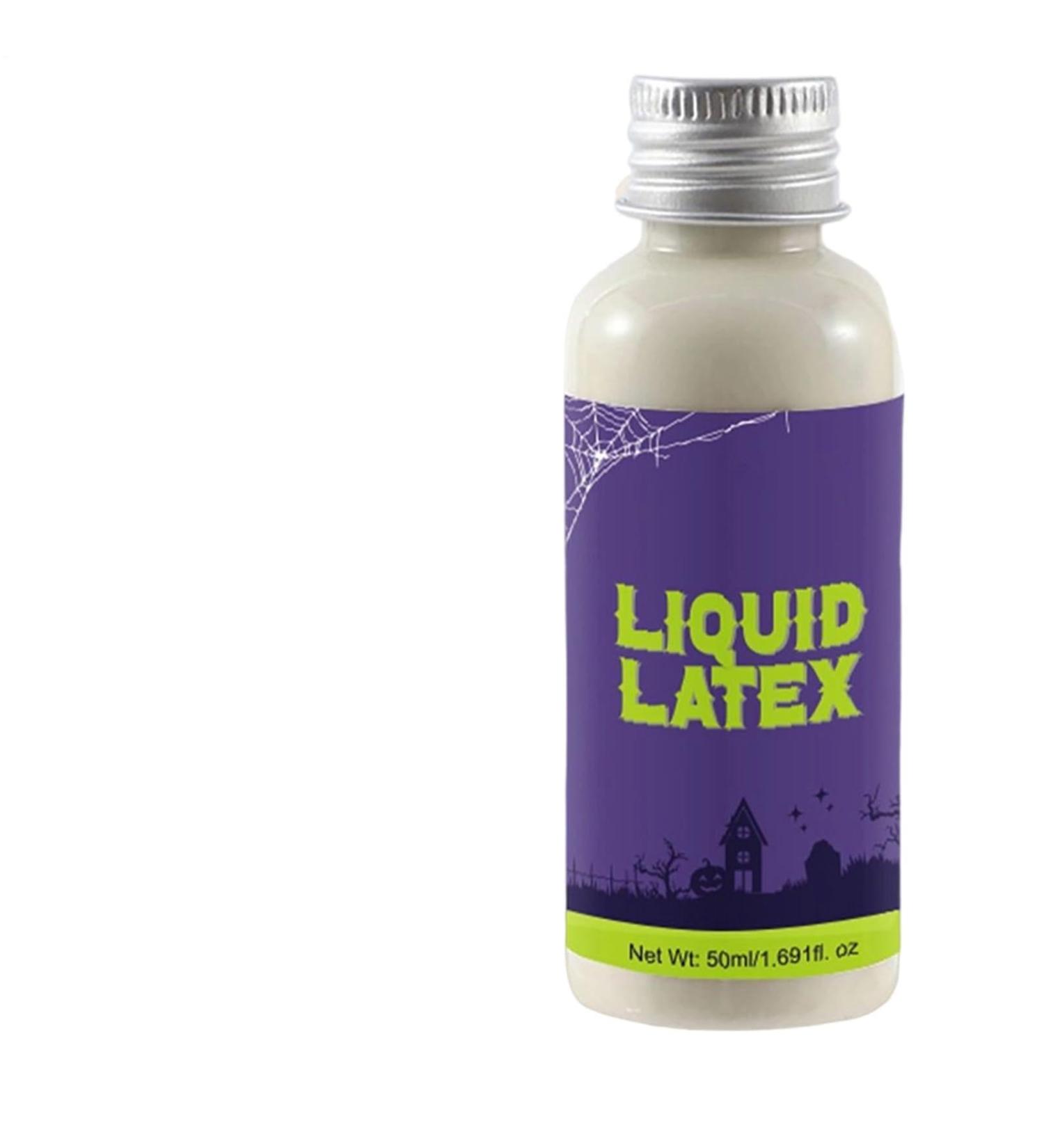 Liquid Latex - 50ml Liquid Latex Face Paint - Supplies for Scar Creation Makeup Artists Photography Models Body Painting Cosplay Theatre Students - Buy Online on GoSupps.com