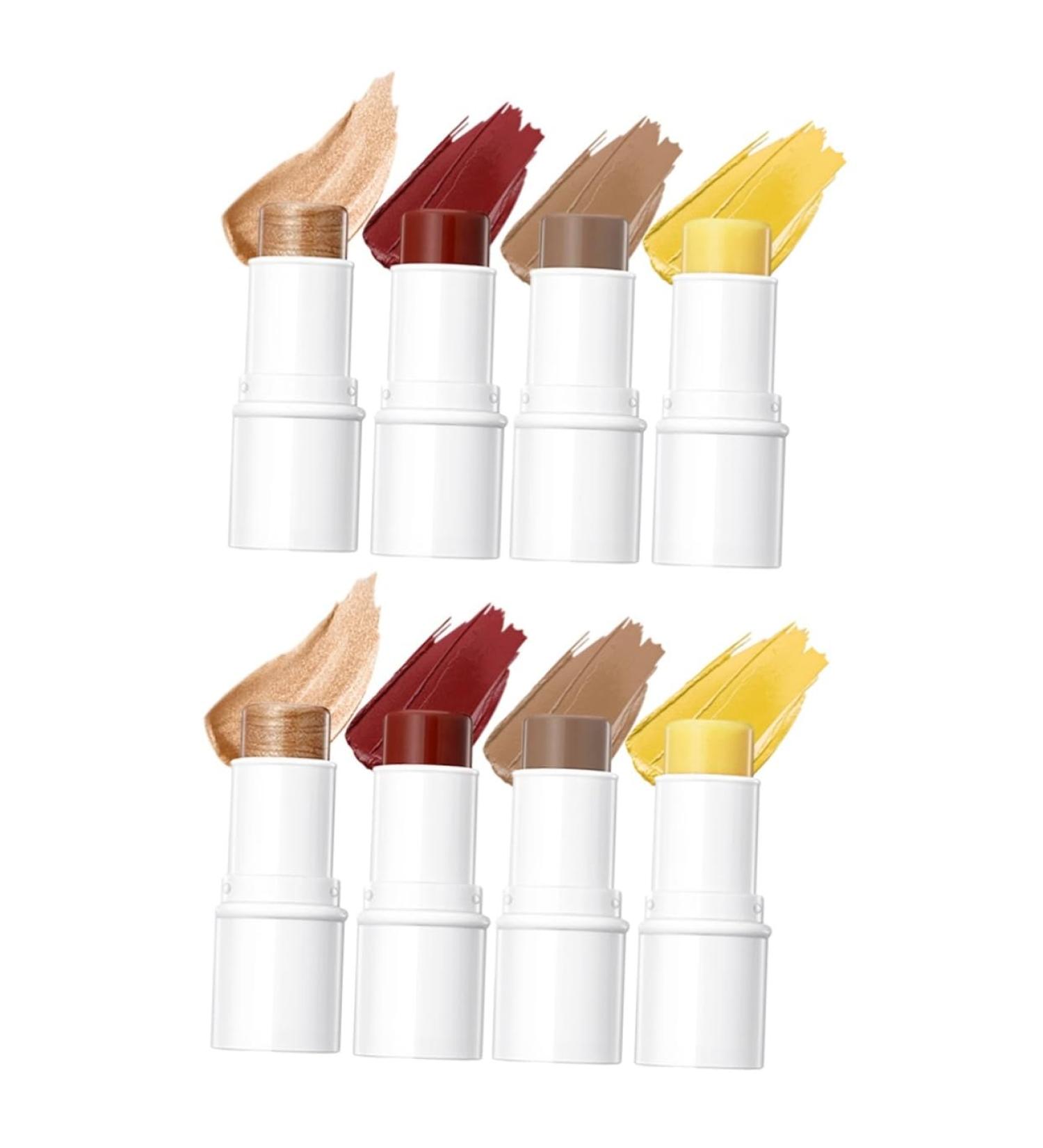 Healeved 2 Sets Contour Stick Facial Kit Contour Wand Stick Cream Neopentyl Di(ethylhexanoate) Ester 1 g (Pack of 1) As Shownx2pcs - Buy Online on GoSupps.com