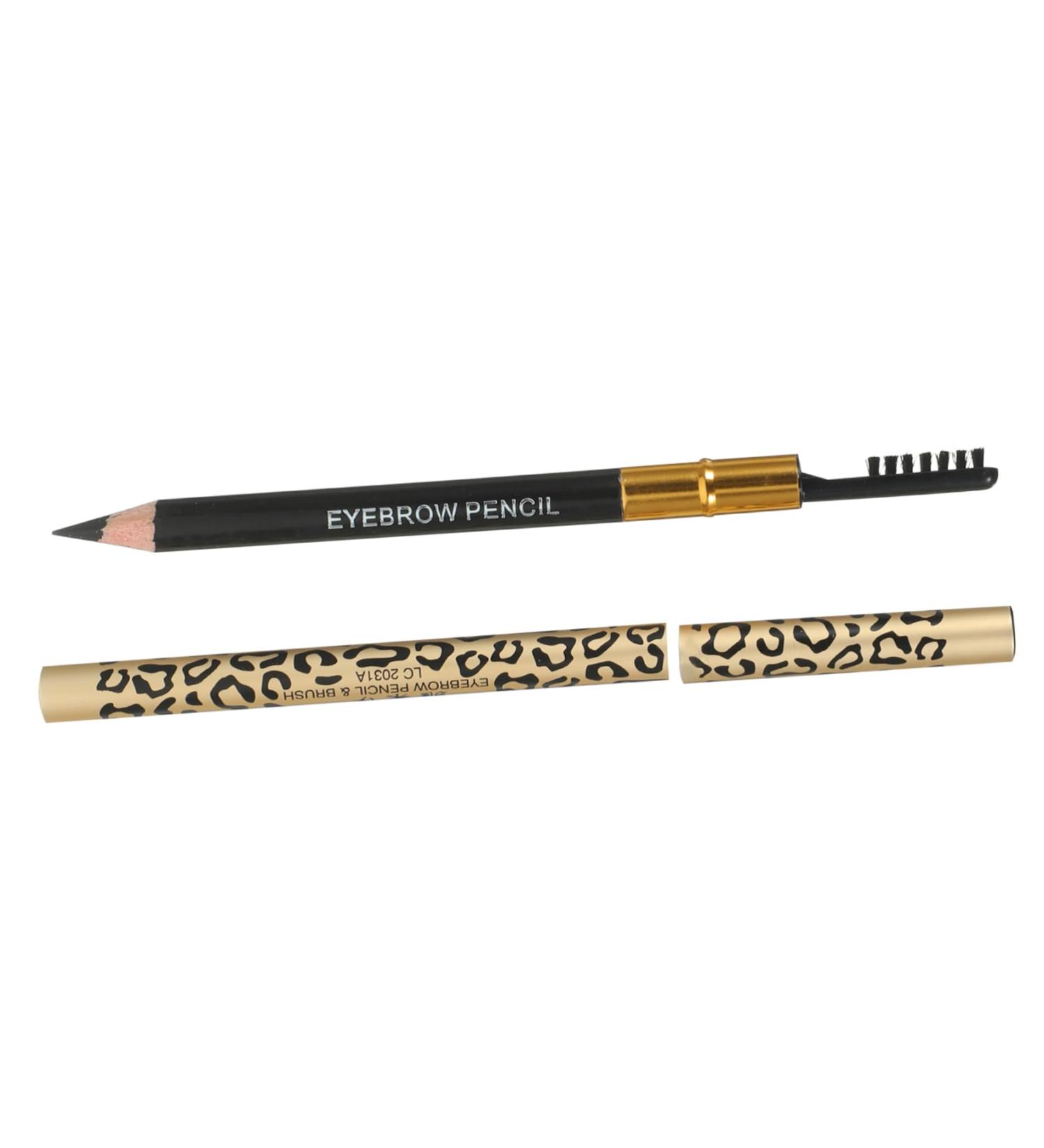 OHPHCALL 2pcs Eyebrow Pencil Brush Eyebrows Eyebrow Grey Pencil Eye Brow Stamping Kit Eyebrow Brush Uk 1 count (Pack of 1) Black - Buy Online on GoSupps.com