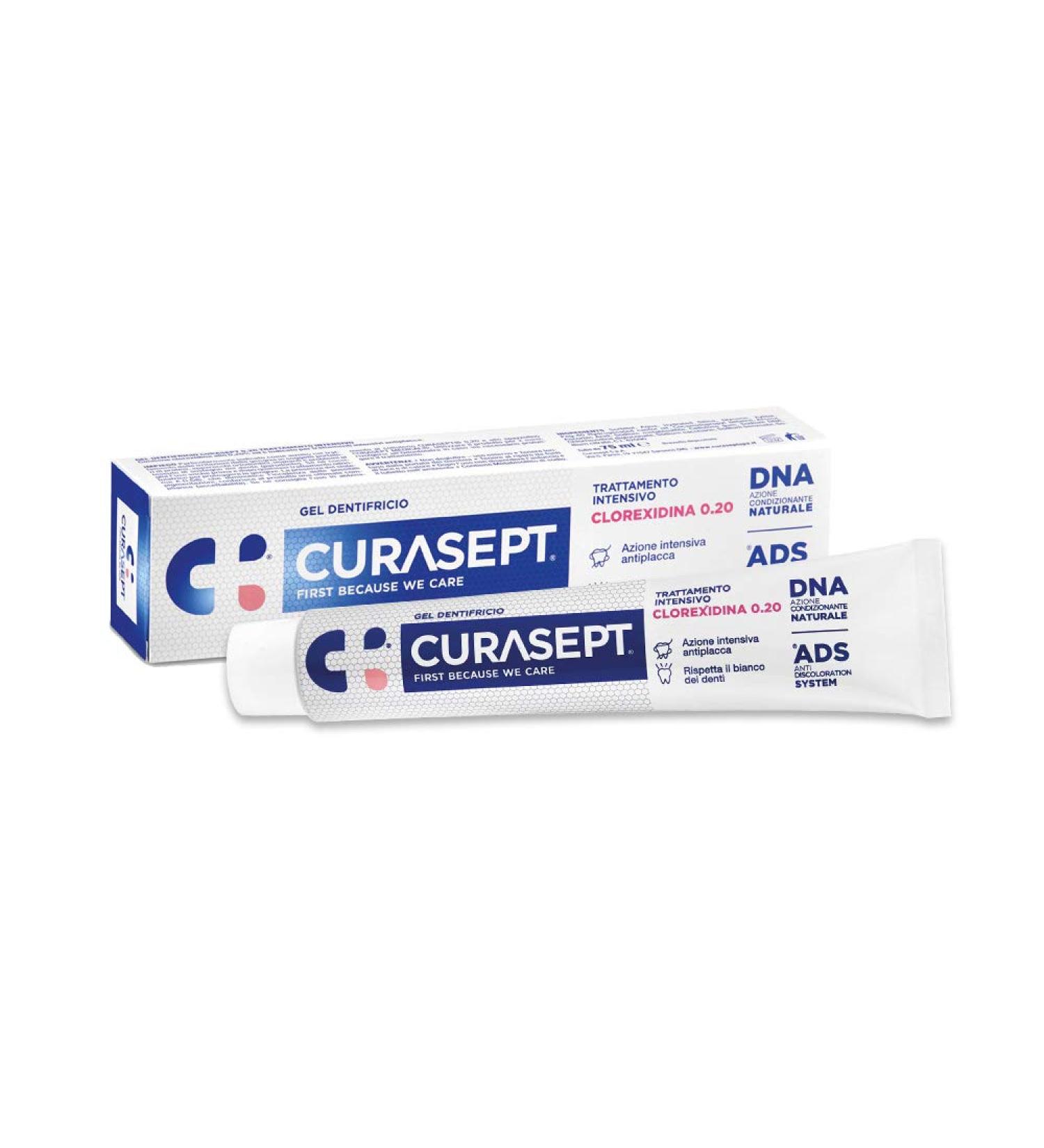 Curasept Toothpaste Gel Intensive Treatment Chlorhexidine 0.20% 75ml