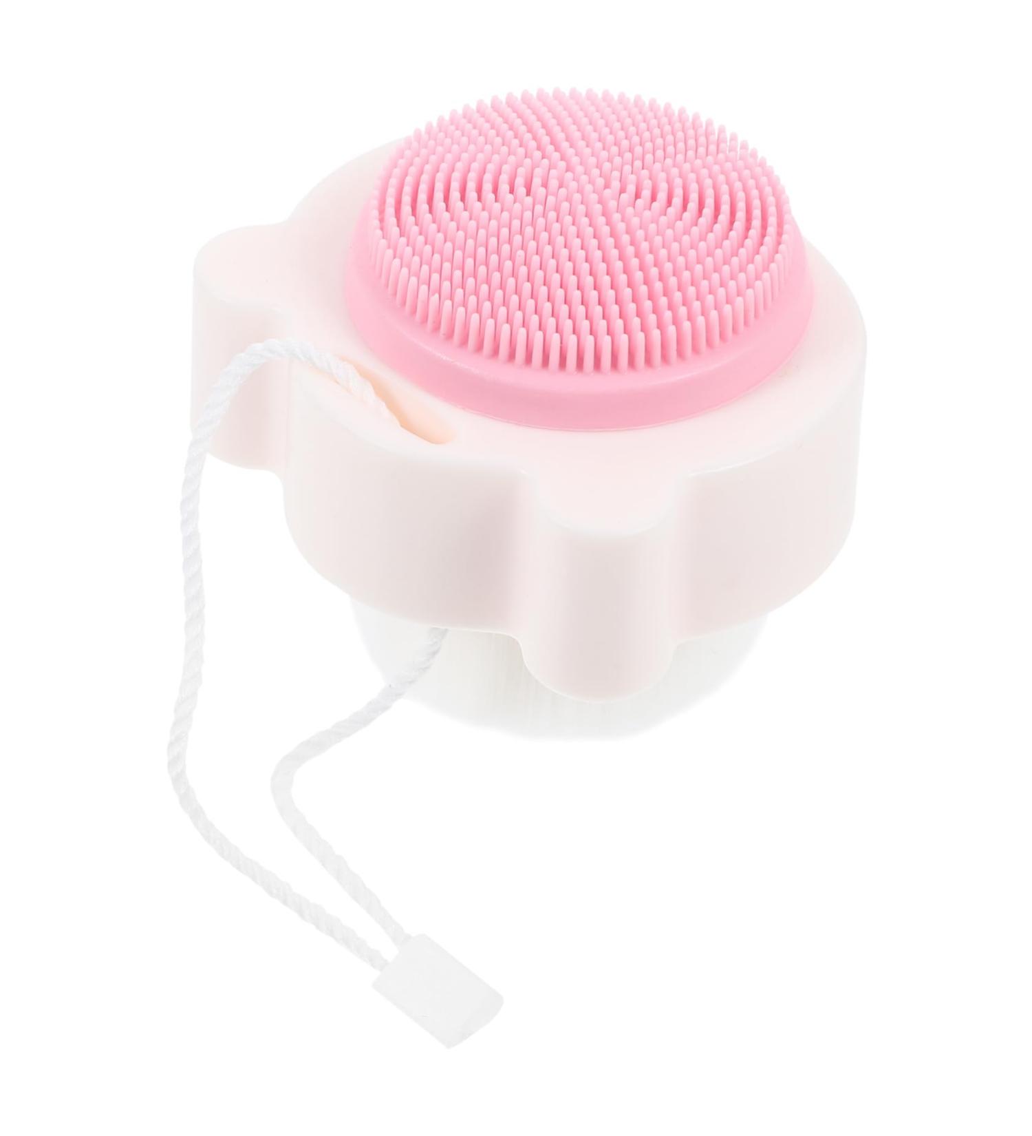 FRCOLOR 3D Deep Cleaning Bath Brush - Soft Fur Face Scrubber & Exfoliating Cleaner - Double-Sided Manual Brush for Deep Pore Cleaning - Buy Online on GoSupps.com