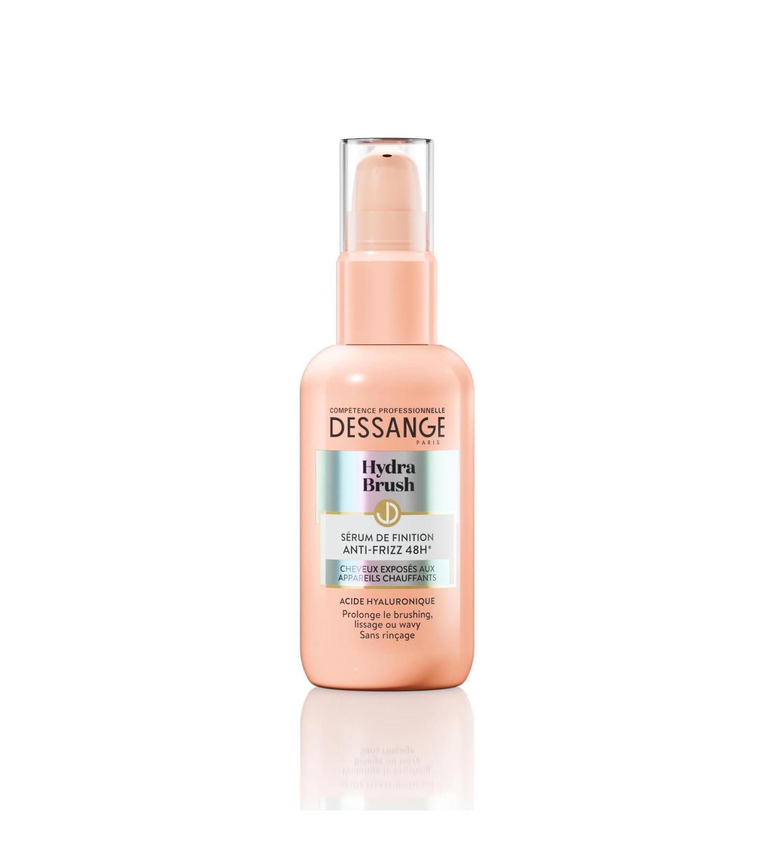 DESSANGE - 48H* Hydra-Brush Anti-Frizz Finishing Serum - Formula Enriched with Hyaluronic Acid* - Prolongs Blow-Drying - For Hair Exposed to Heating Appliances - No Rinse - 100 ml - Buy Online on GoSupps.com