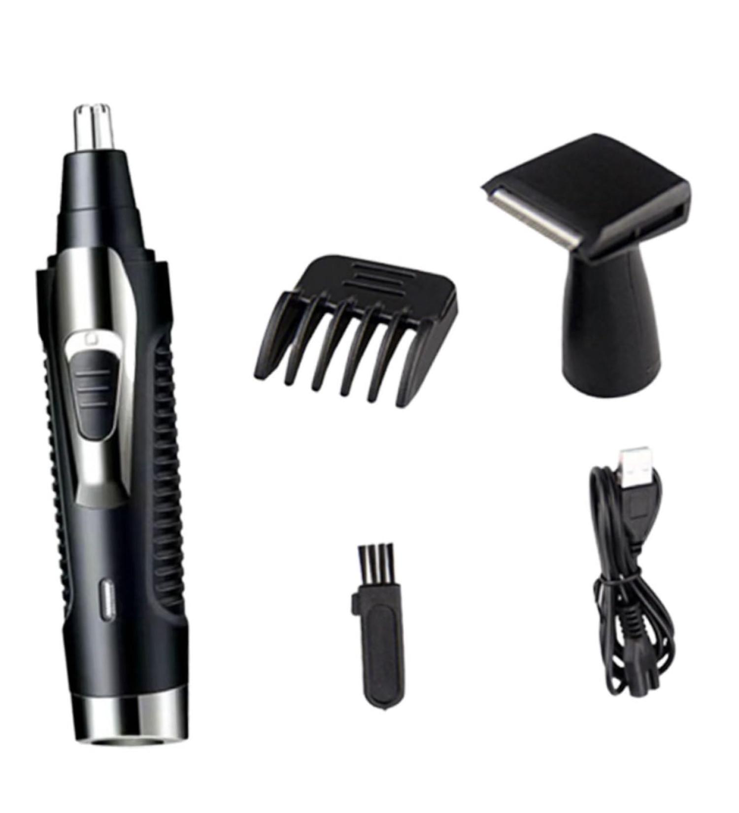Ipetboom Nose Hair Trimmer Set for Men - Multifunctional Ear & Nose Hair Removal Clipper | Best Grooming Tool for Facial Hair - Buy Online on GoSupps.com