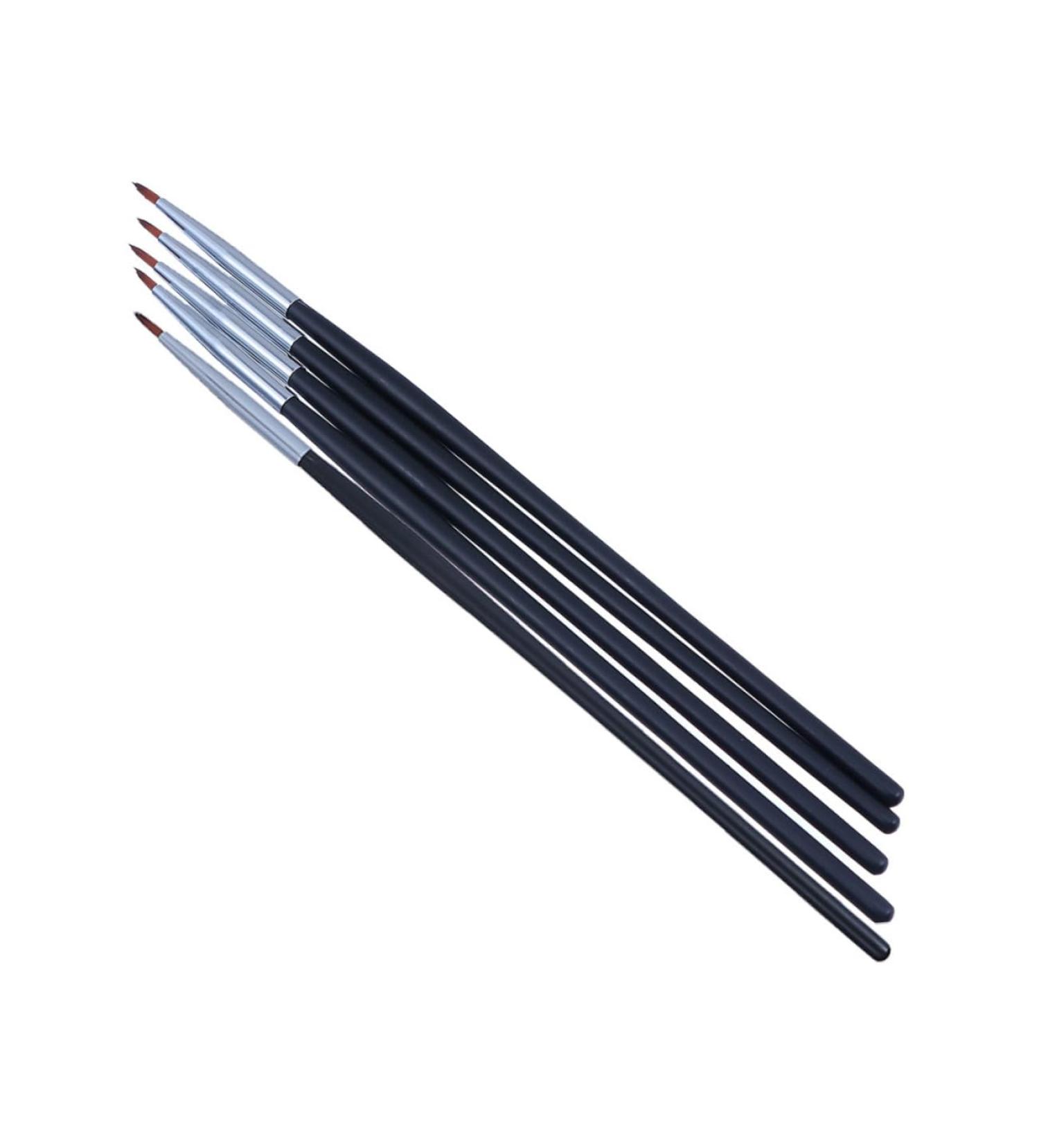 DOITOOL 5pcs Fine Eyeliner Brush Eyeliner Pencil Makeup Lipstick Applicator Eyeliner Applicator Lip Brush - Buy Online on GoSupps.com